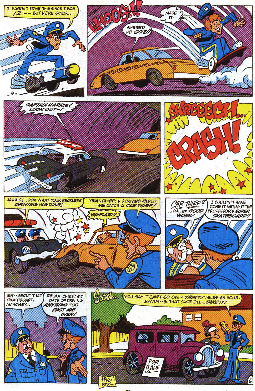 Read online Police Academy comic -  Issue #6 - 24