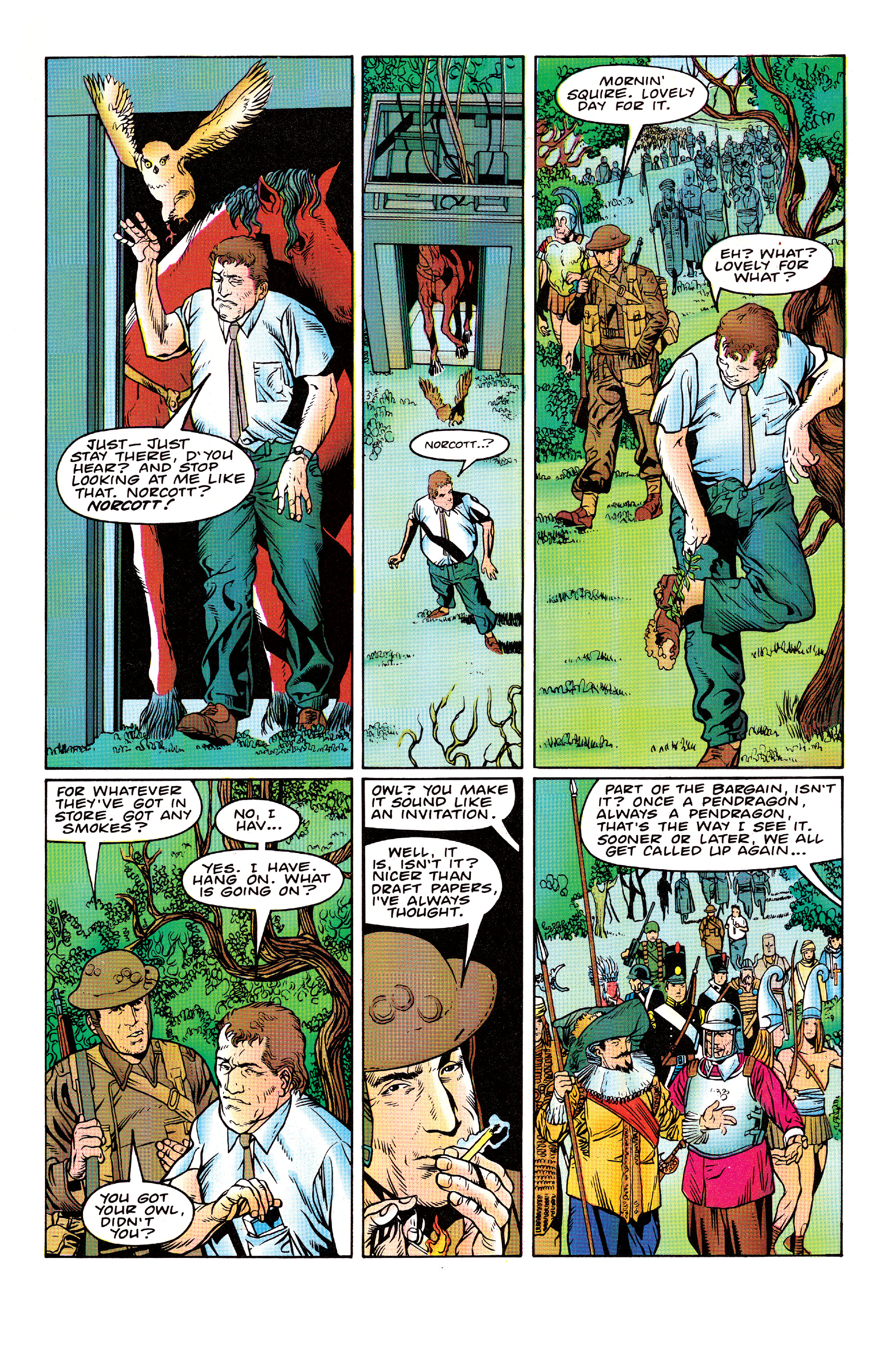 Read online Knights of Pendragon Omnibus comic -  Issue # TPB (Part 5) - 5