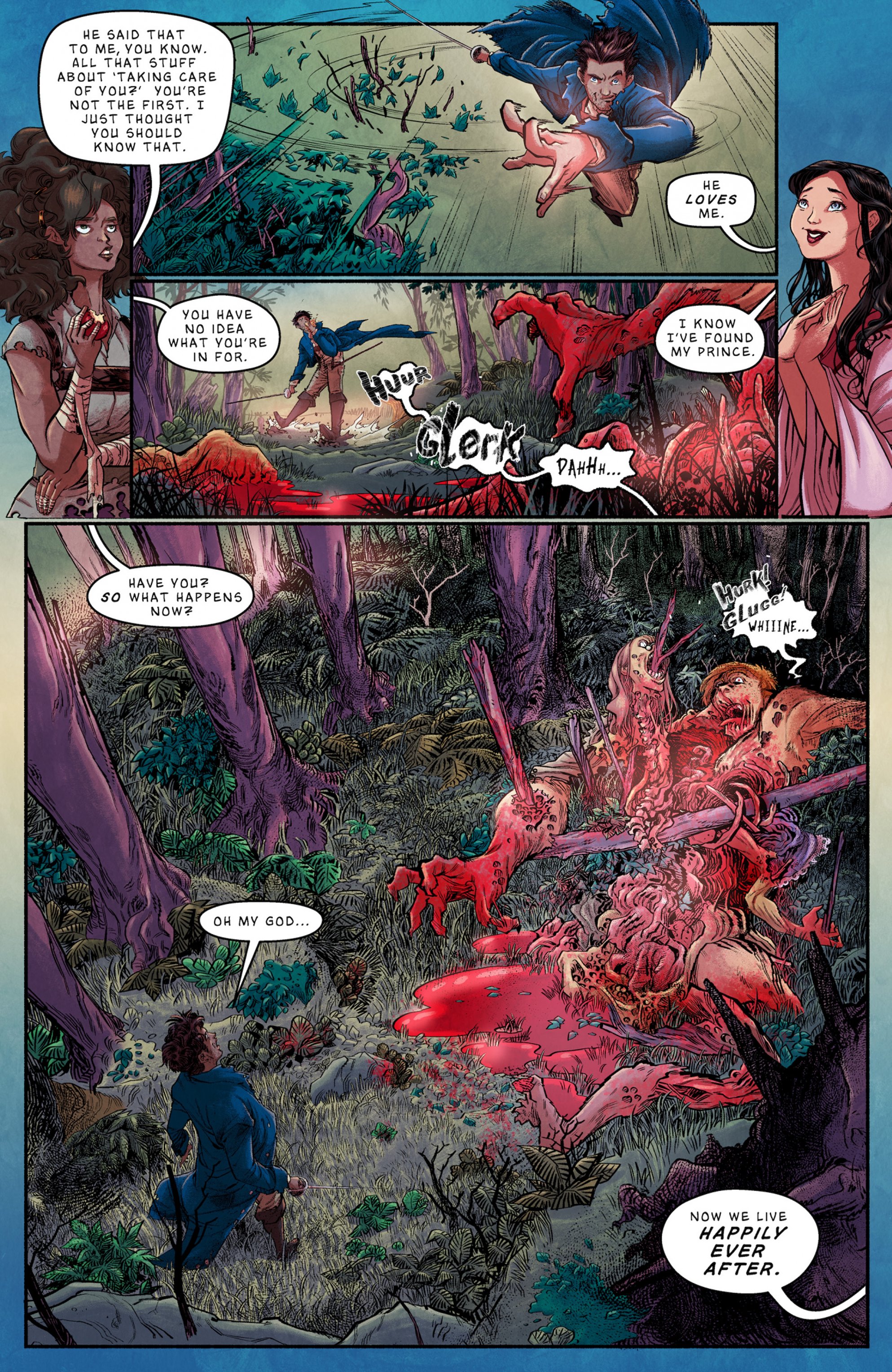 Read online Snow White Zombie Apocalypse comic -  Issue # Full - 37