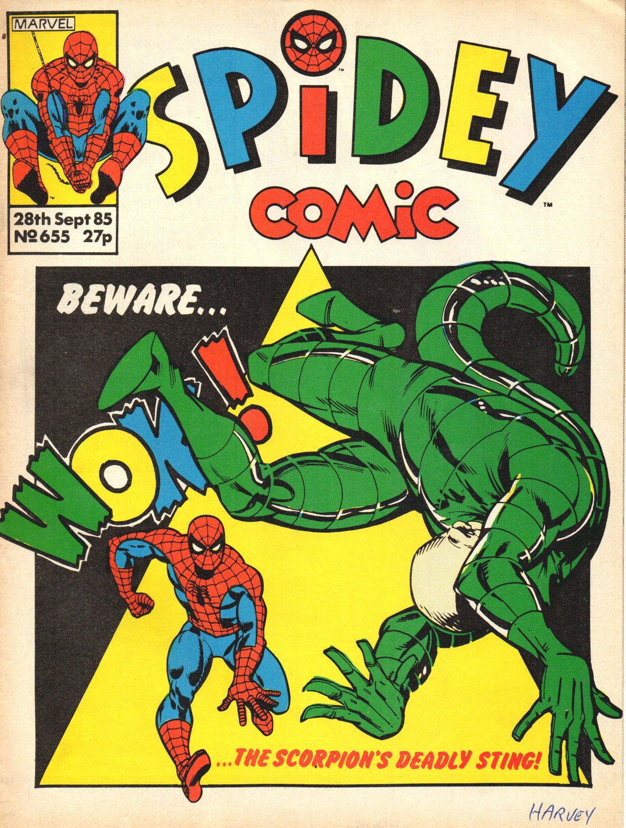 Read online Spidey Comic comic -  Issue #655 - 1
