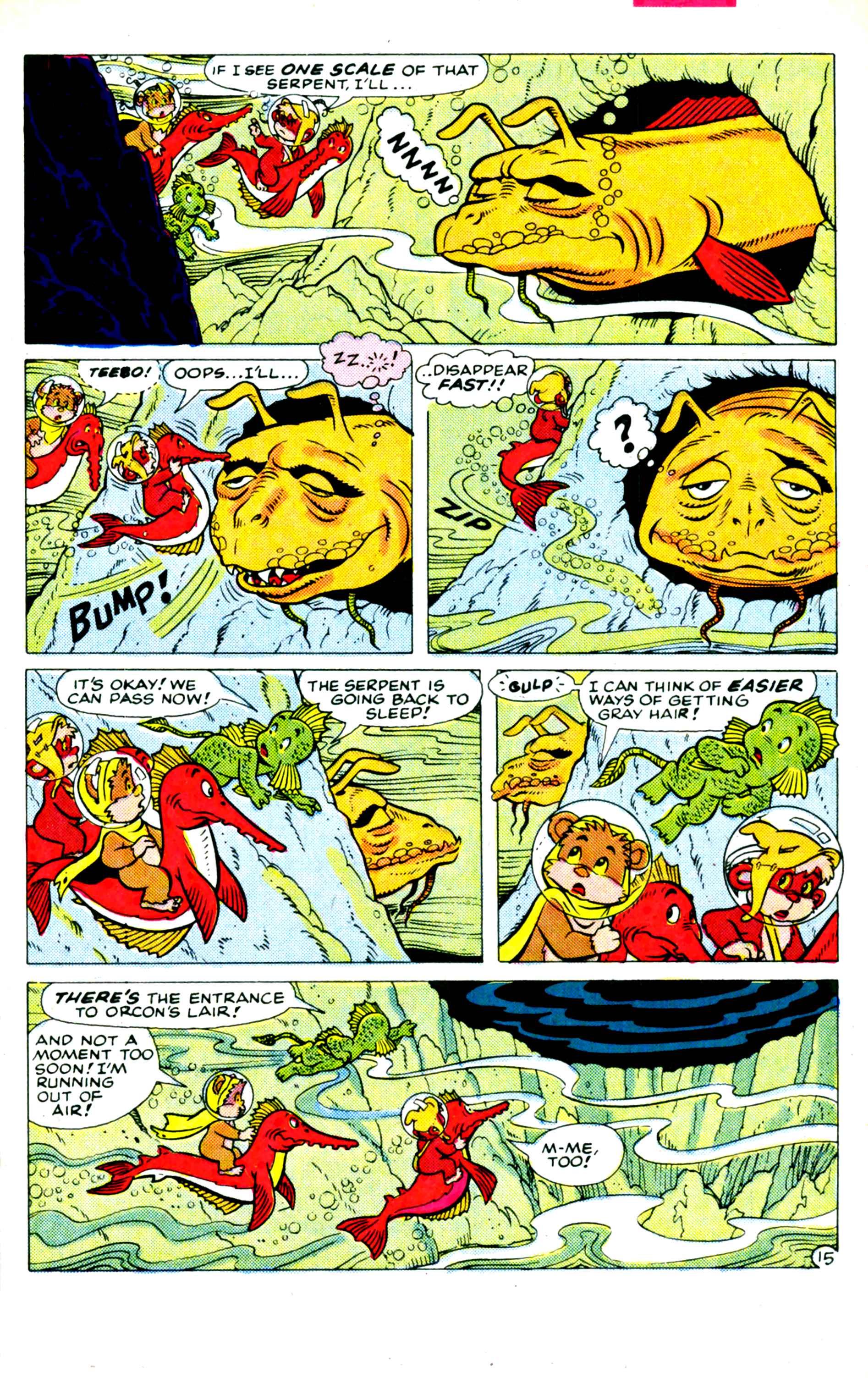 Read online Ewoks (1987) comic -  Issue #9 - 16