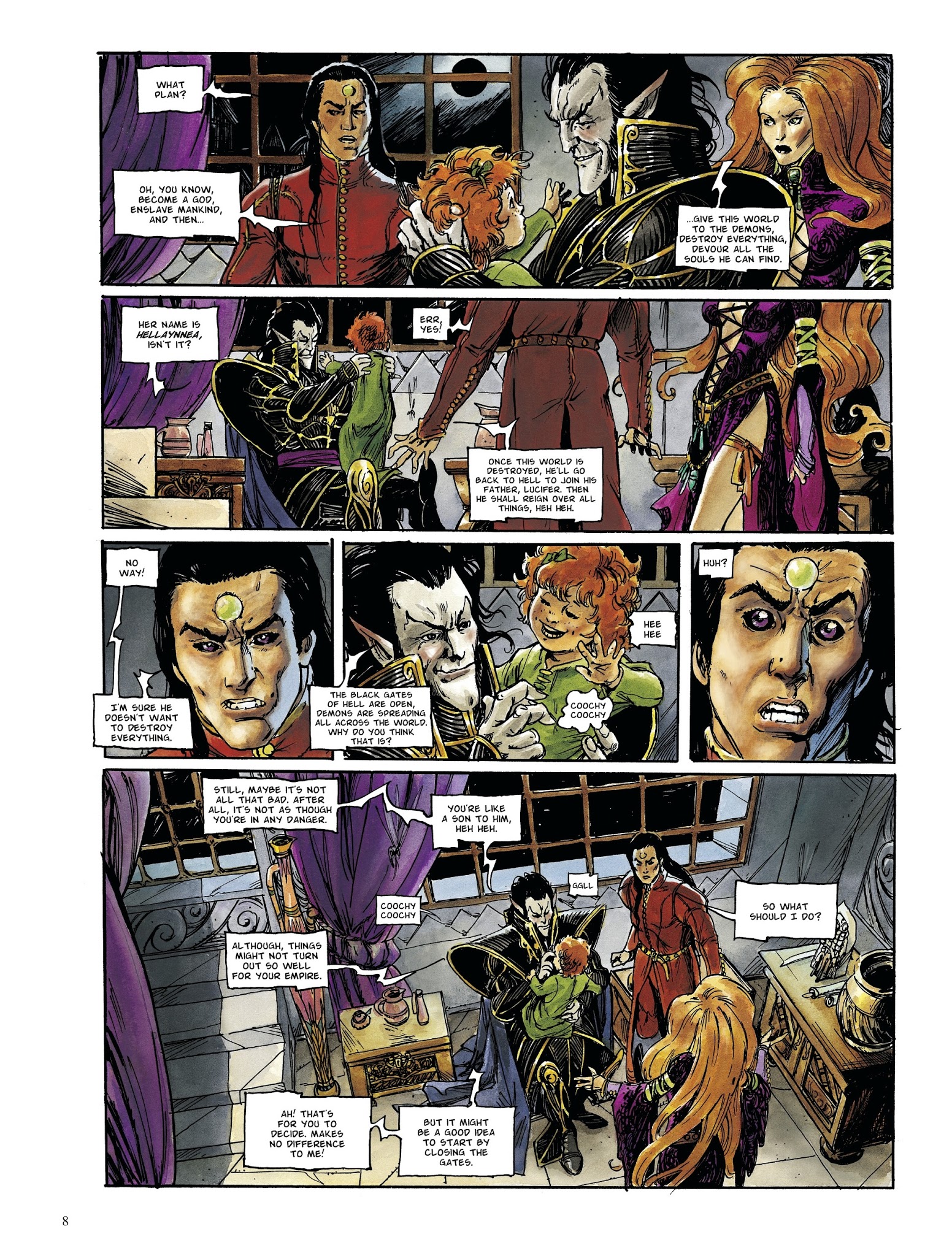 Read online The Black Moon Chronicles comic -  Issue #12 - 6