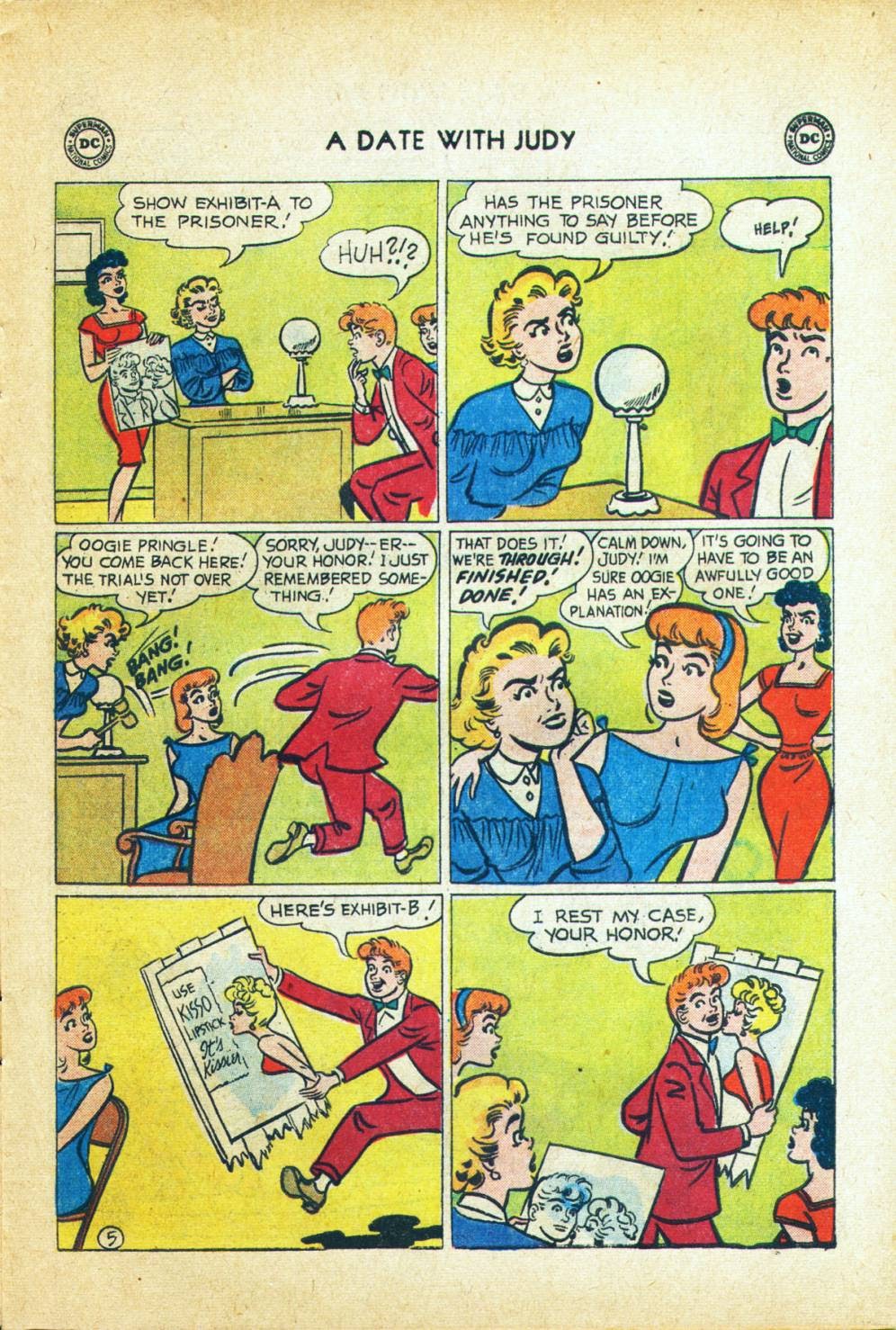 Read online A Date with Judy comic -  Issue #71 - 7