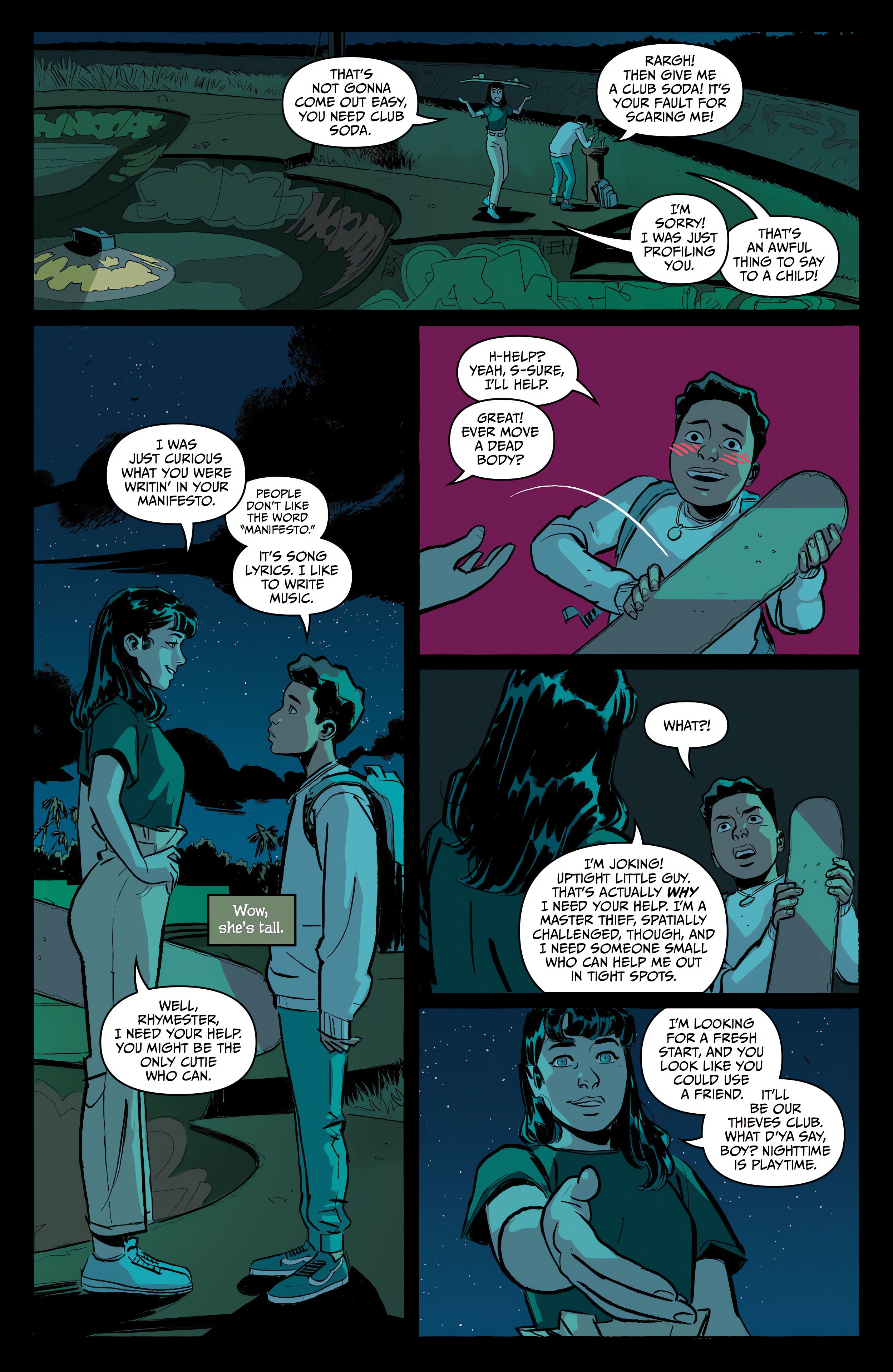 Read online Nights comic -  Issue #1 - 22