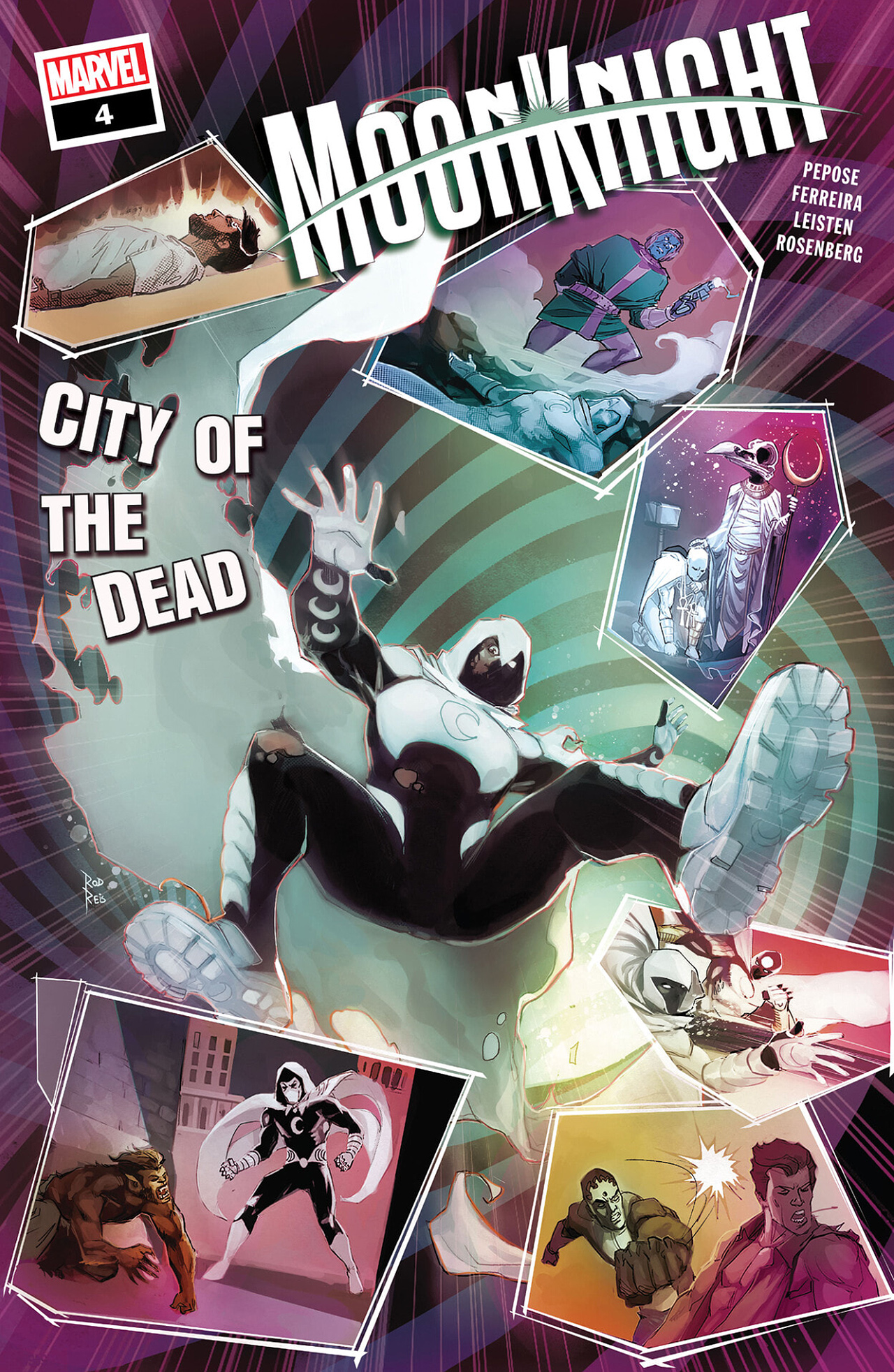 Read online Moon Knight: City of the Dead comic -  Issue #4 - 1