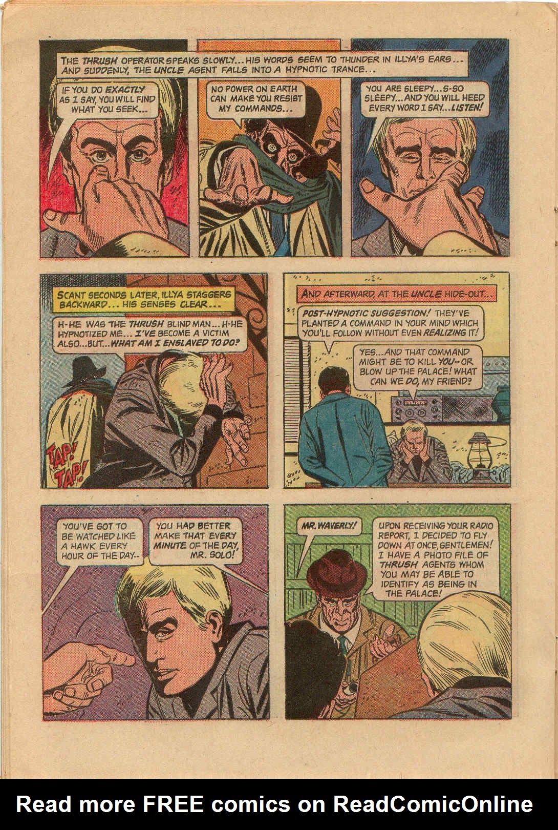 Read online The Man From U.N.C.L.E. comic -  Issue #6 - 22