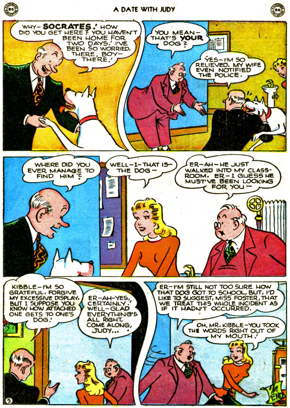 Read online A Date with Judy comic -  Issue #5 - 23