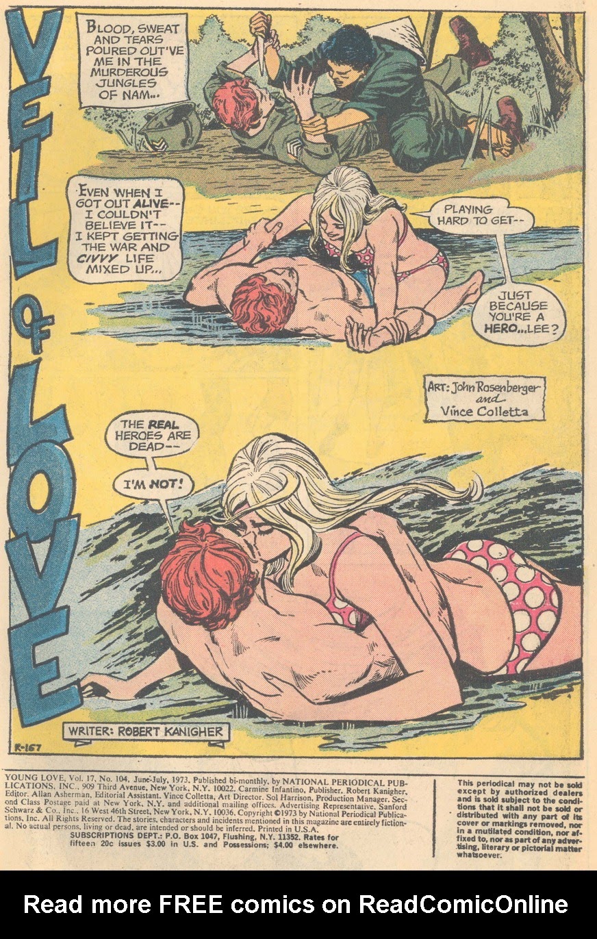 Read online Young Love (1963) comic -  Issue #104 - 3