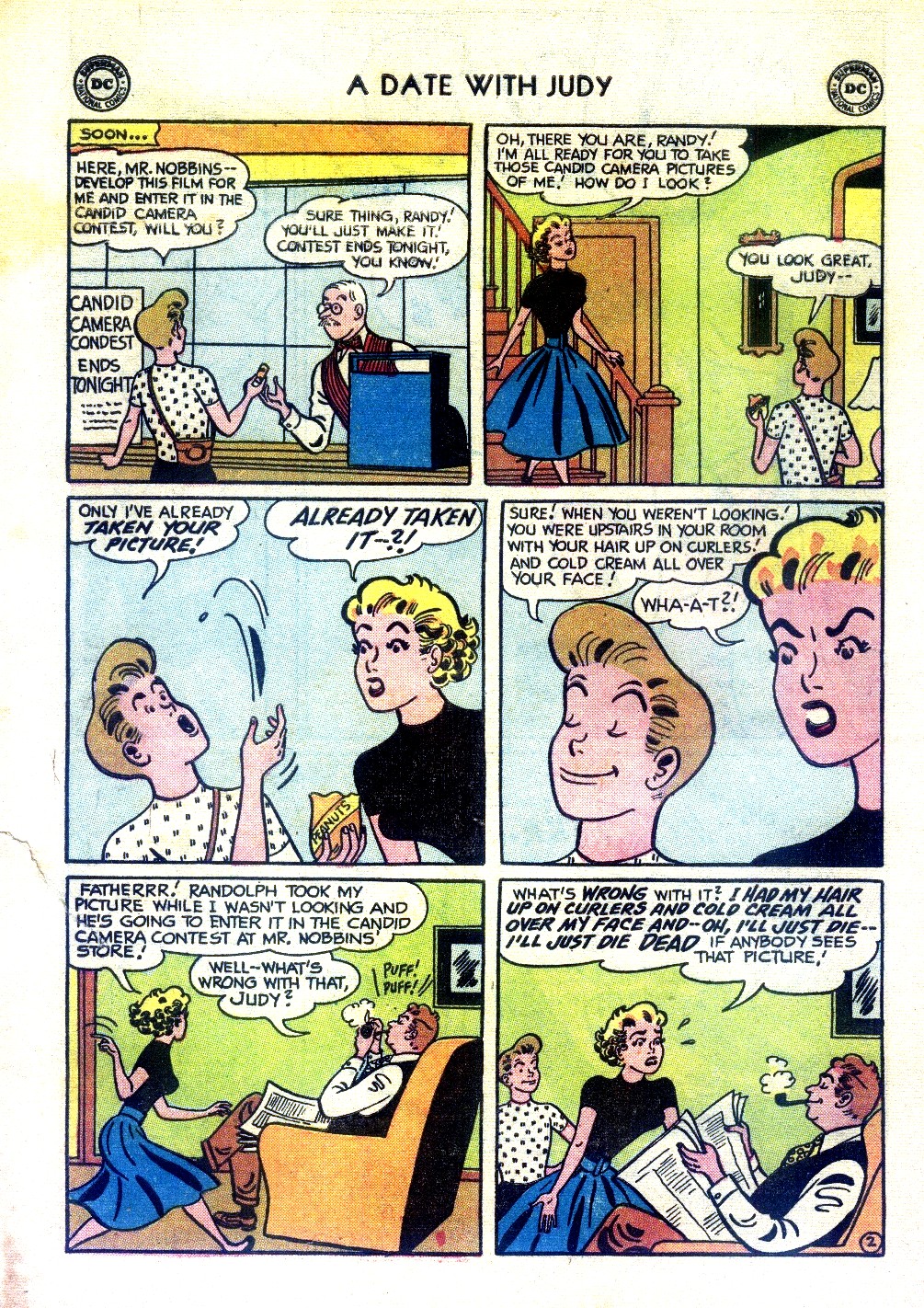 Read online A Date with Judy comic -  Issue #59 - 4