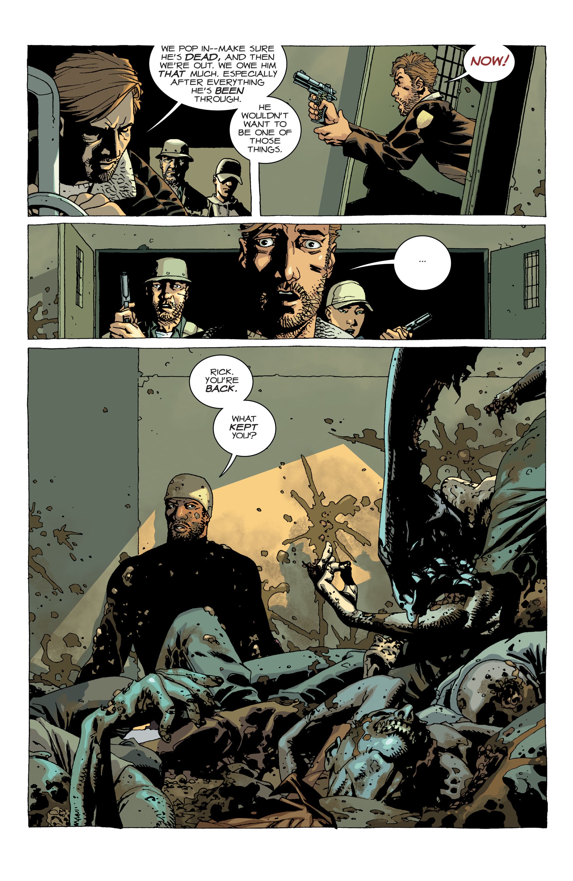 Read online The Walking Dead Deluxe comic -  Issue #16 - 18