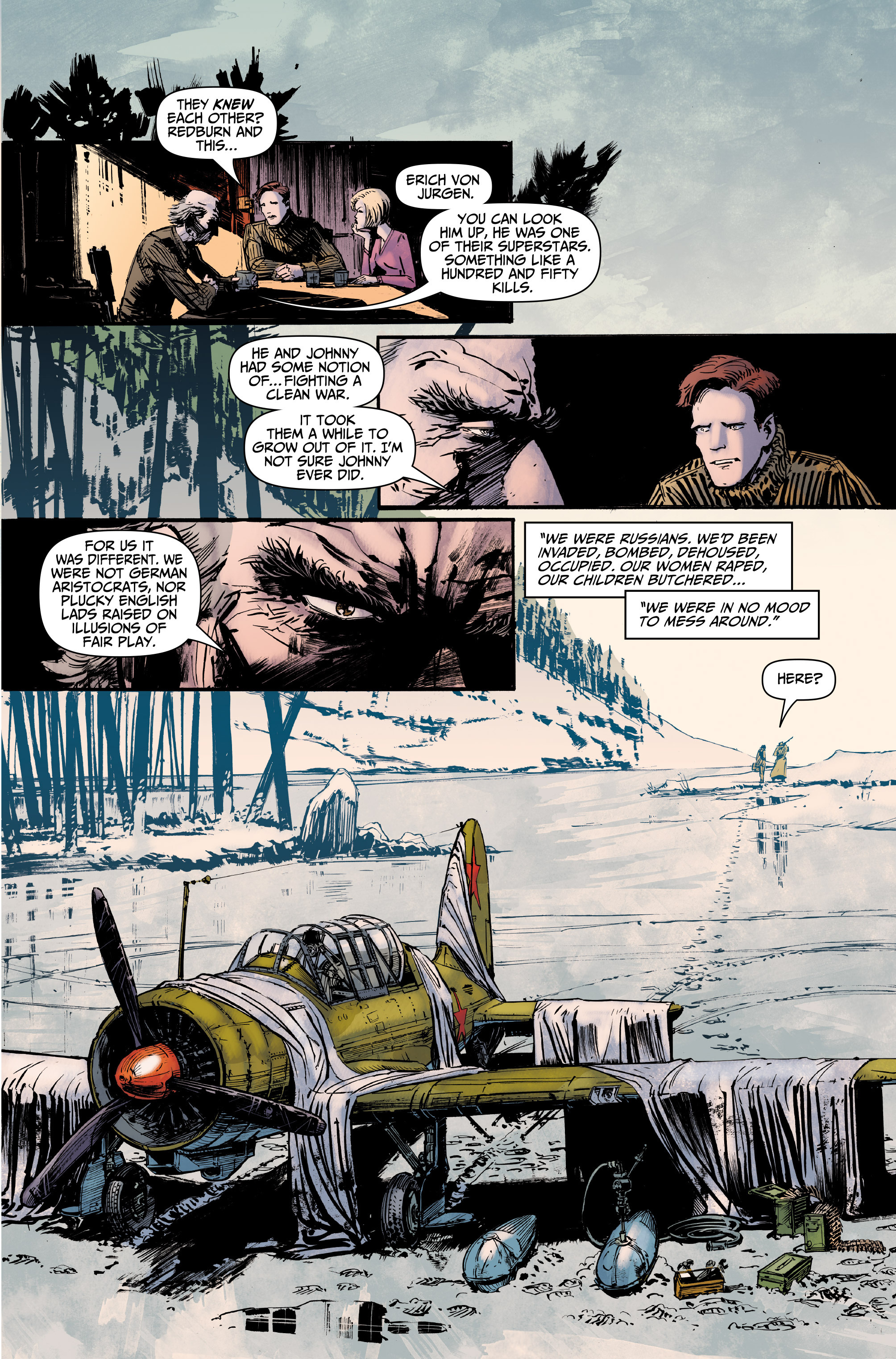 Read online Johnny Red comic -  Issue #5 - 9