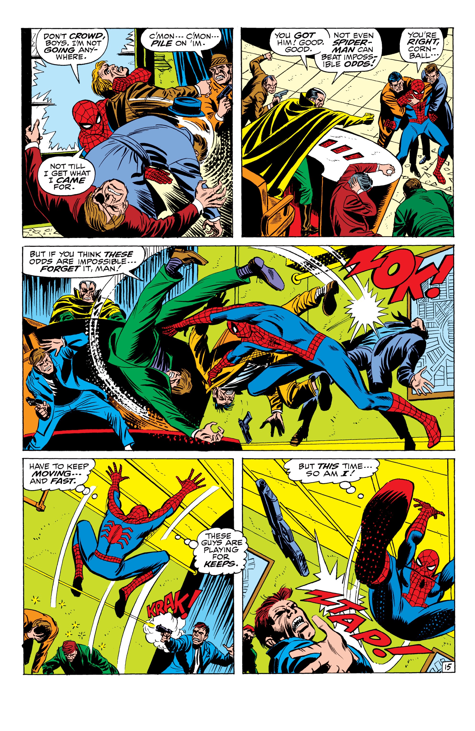 Read online Amazing Spider-Man Epic Collection comic -  Issue # The Secret of the Petrified Tablet (Part 4) - 84