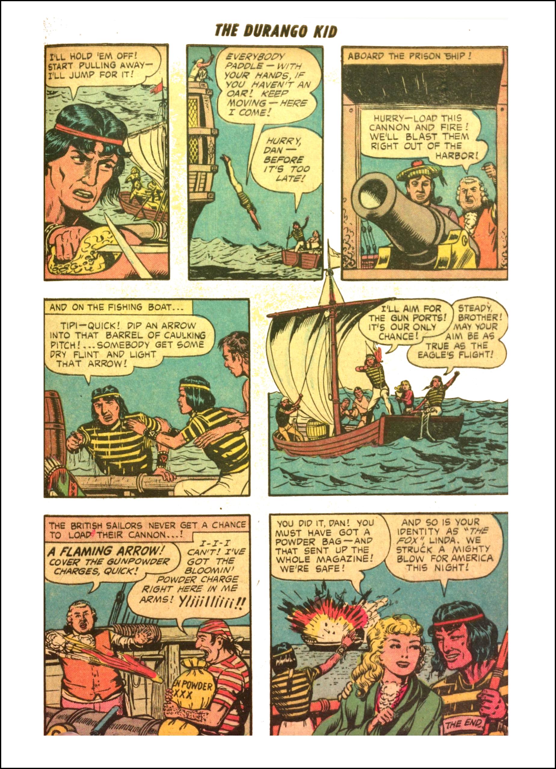 Read online Charles Starrett as The Durango Kid comic -  Issue #21 - 33