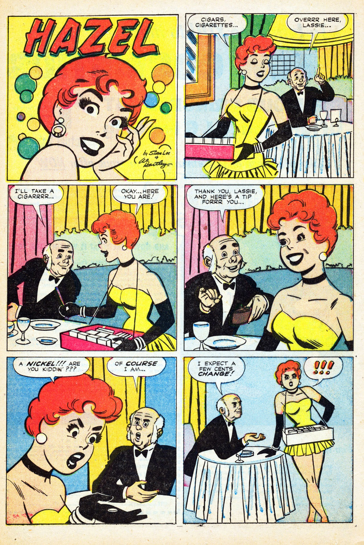 Read online Sherry the Showgirl (1957) comic -  Issue #7 - 16