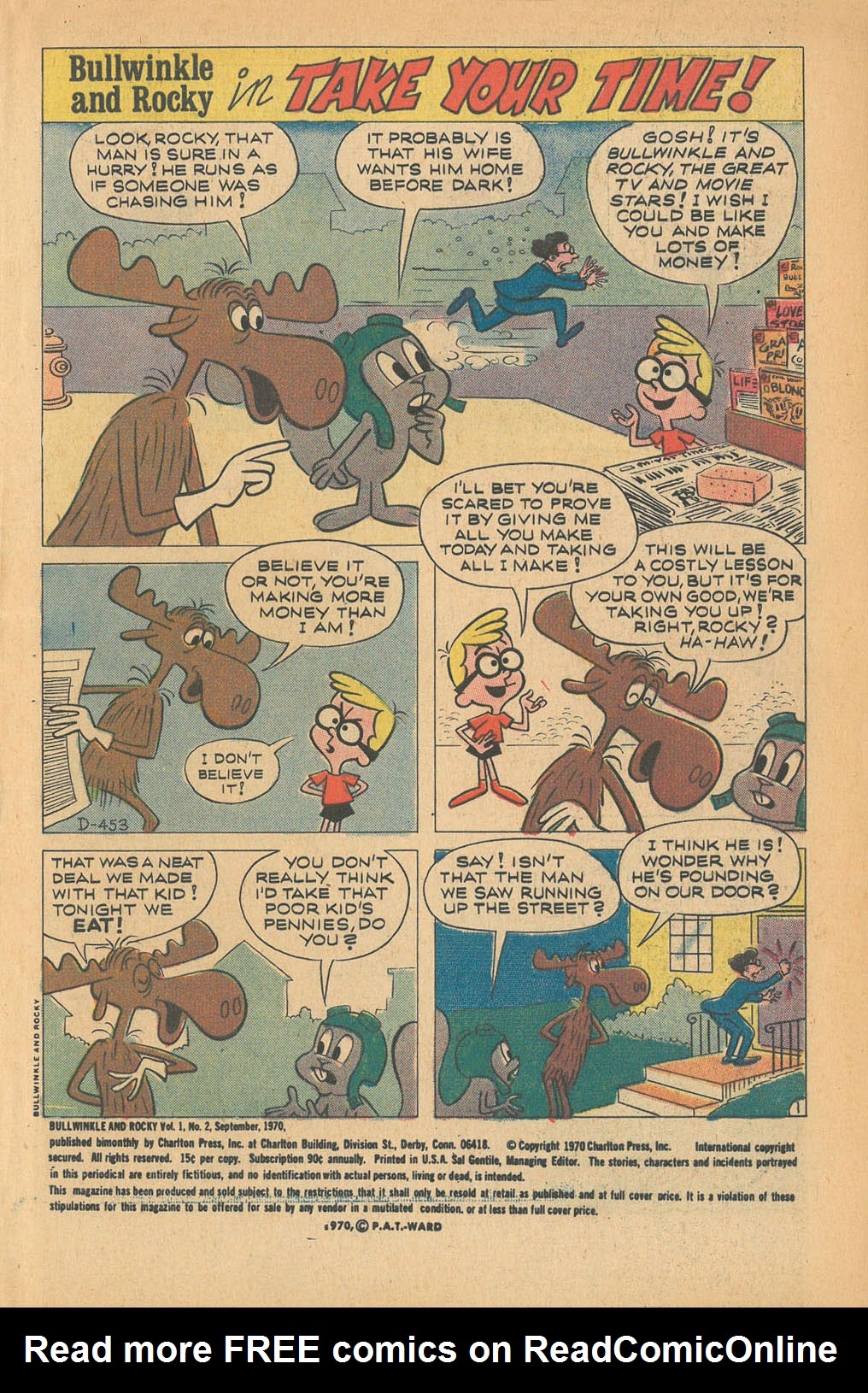 Read online Bullwinkle And Rocky (1970) comic -  Issue #2 - 3