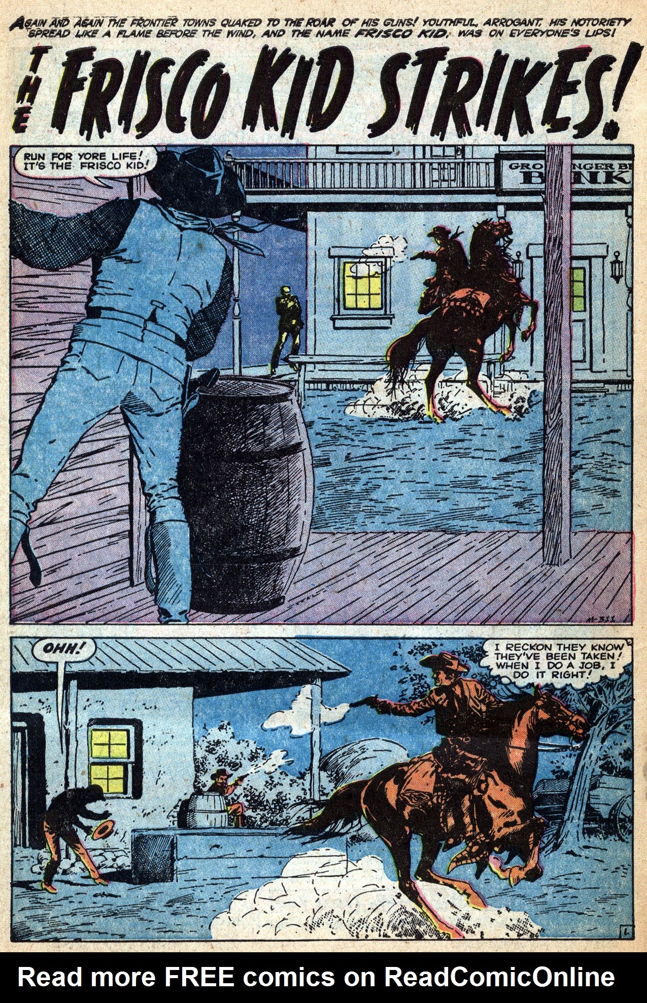 Read online Western Gunfighters (1956) comic -  Issue #26 - 10