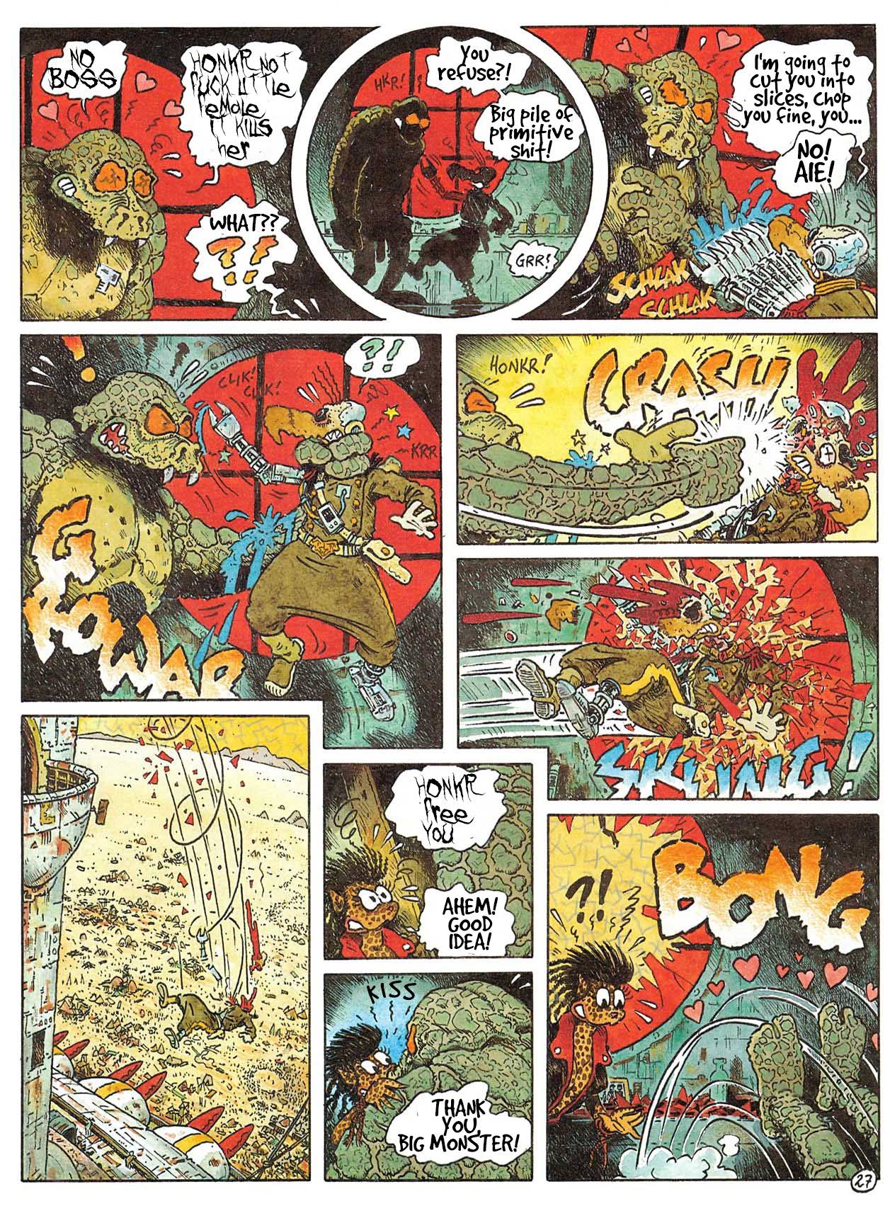 Read online Gazoline and the Red Planet comic -  Issue # Full - 30