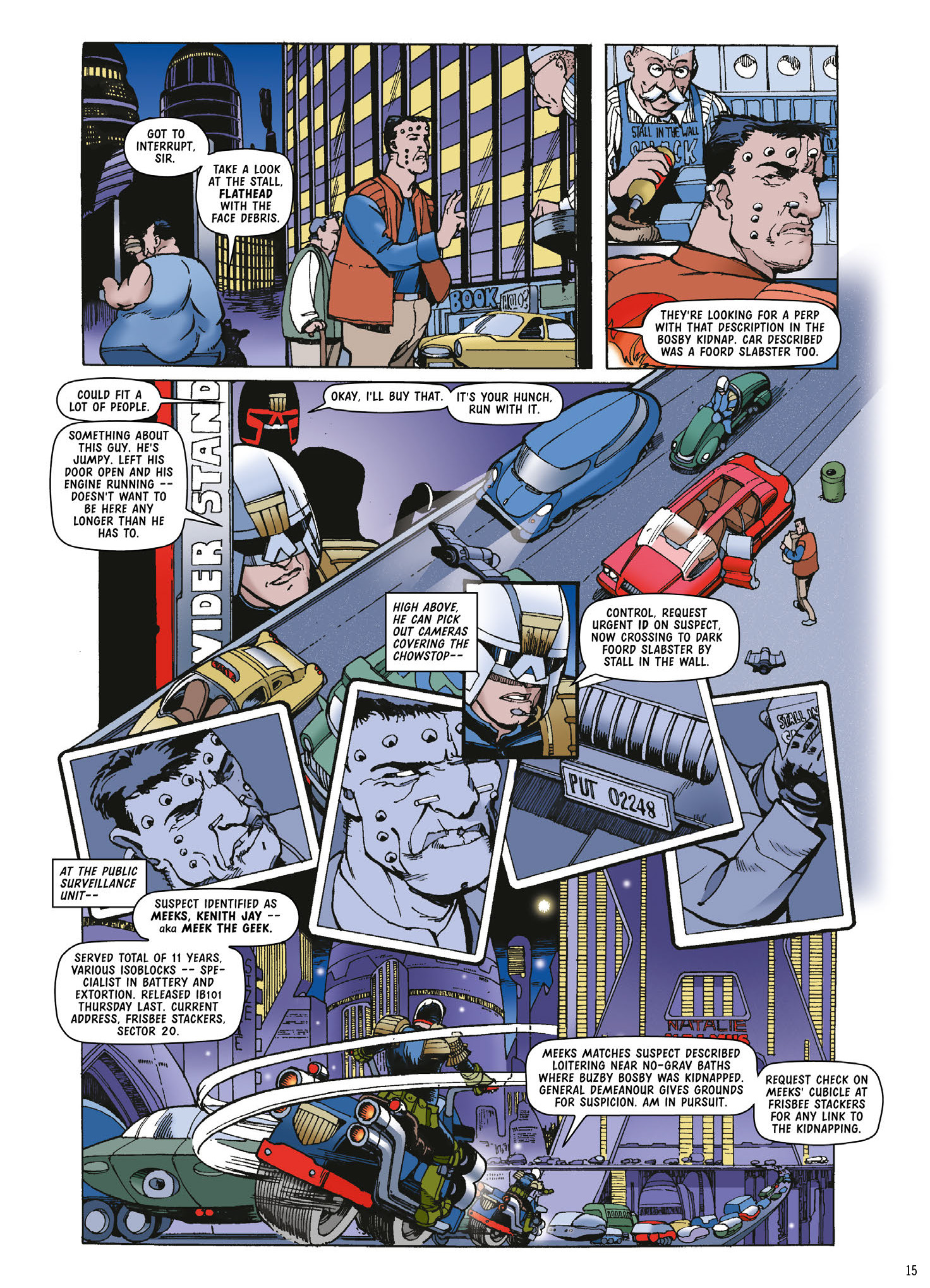 Read online Judge Dredd: The Complete Case Files comic -  Issue # TPB 32 (Part 1) - 17