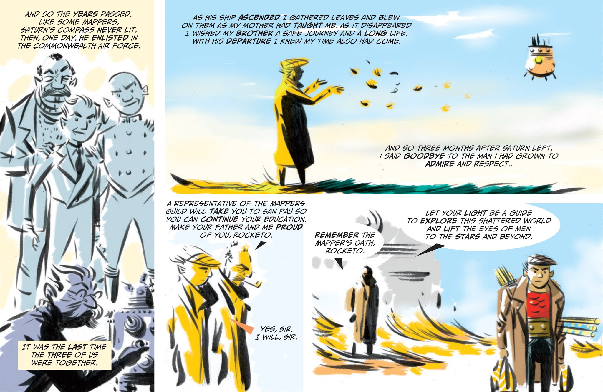 Read online Rocketo comic -  Issue # TPB 1 - 71