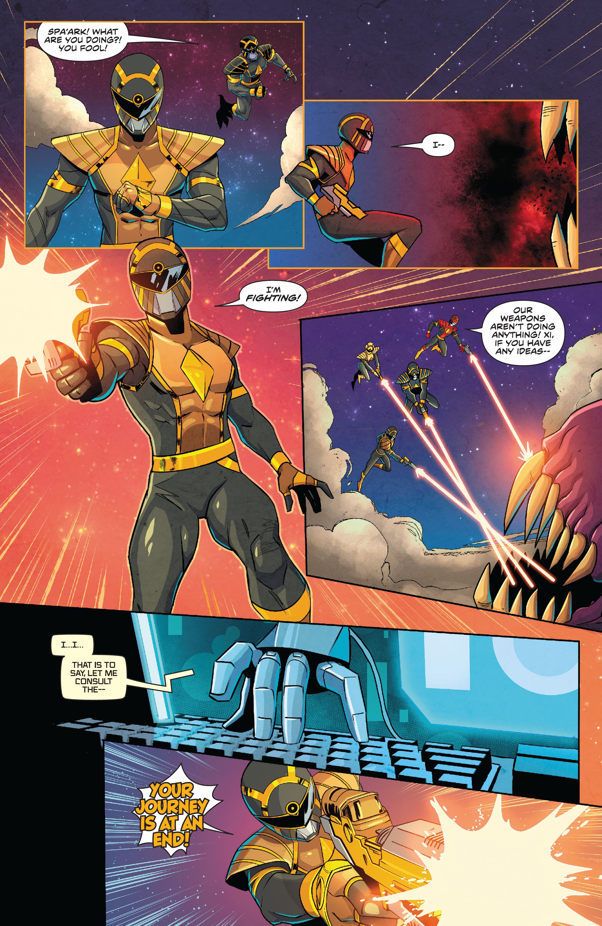 Read online Power Rangers Unlimited comic -  Issue # The Death Ranger - 23