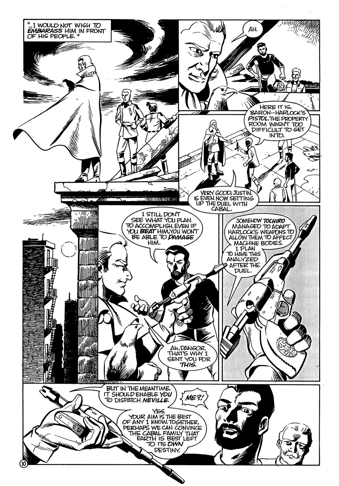 Read online Captain Harlock: The Machine People comic -  Issue #3 - 12