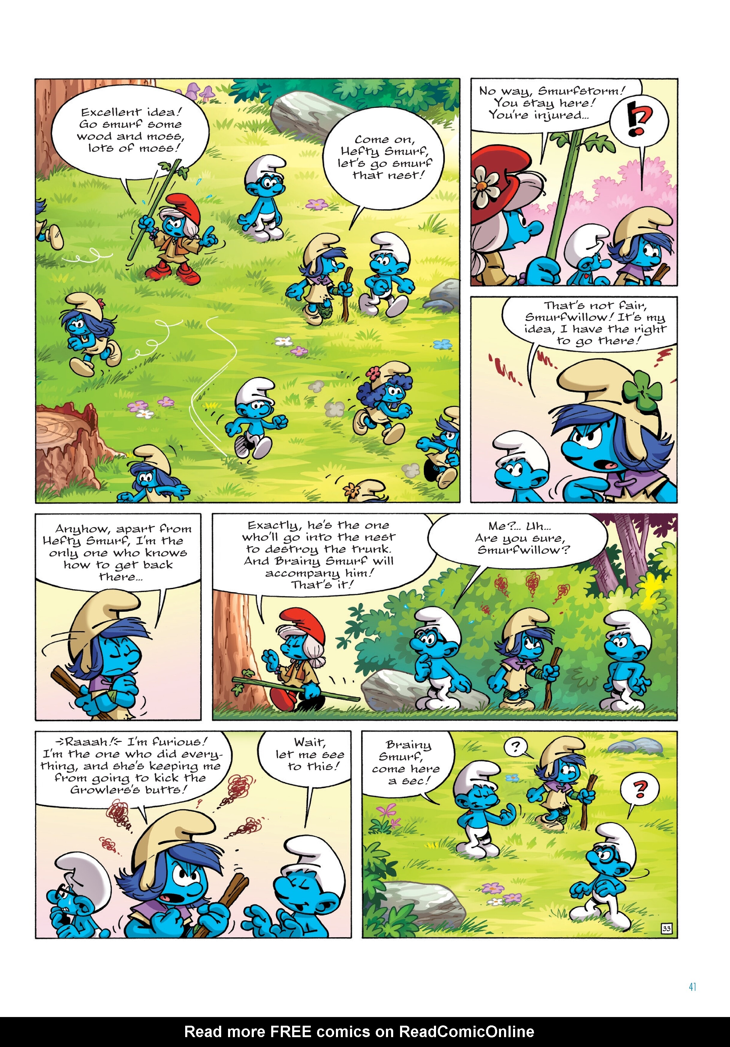 Read online Smurfs: The Village Behind The Wall comic -  Issue #2 - 41