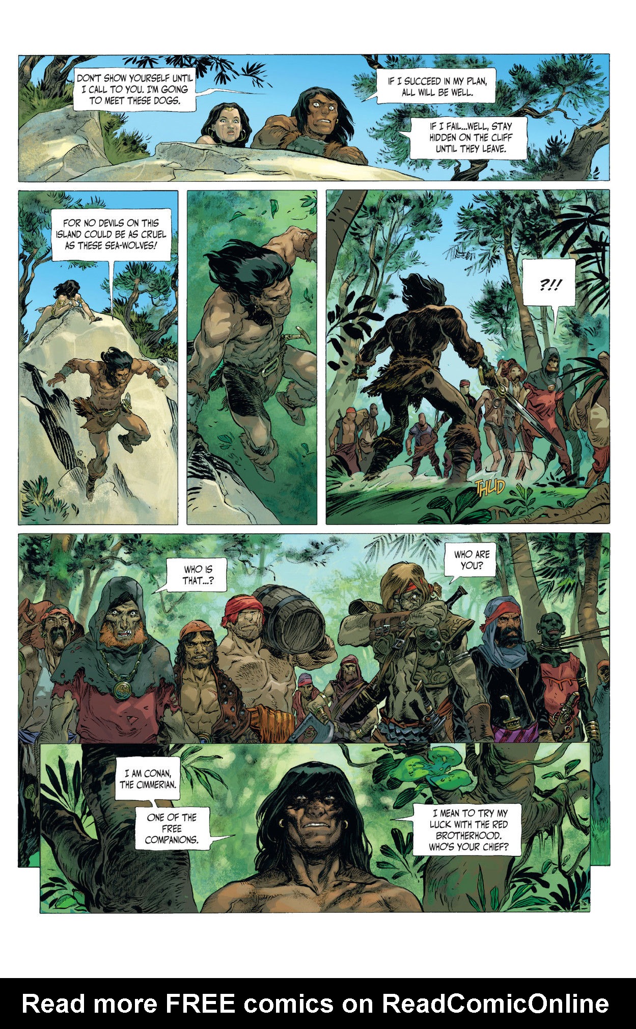 Read online The Cimmerian comic -  Issue # TPB 3 - 41