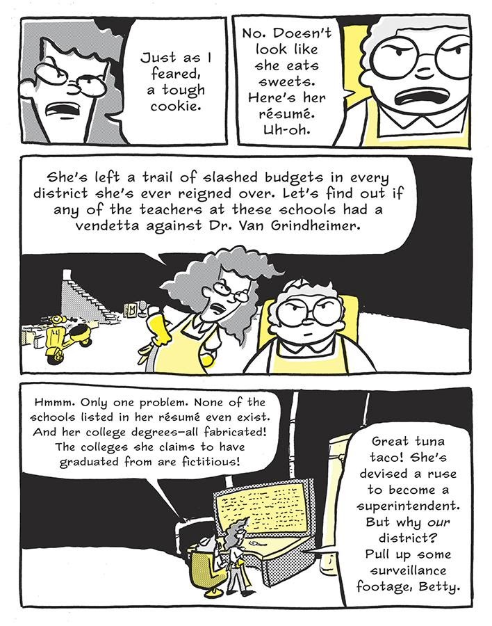 Read online Lunch Lady and the Schoolwide Scuffle comic -  Issue # TPB - 33