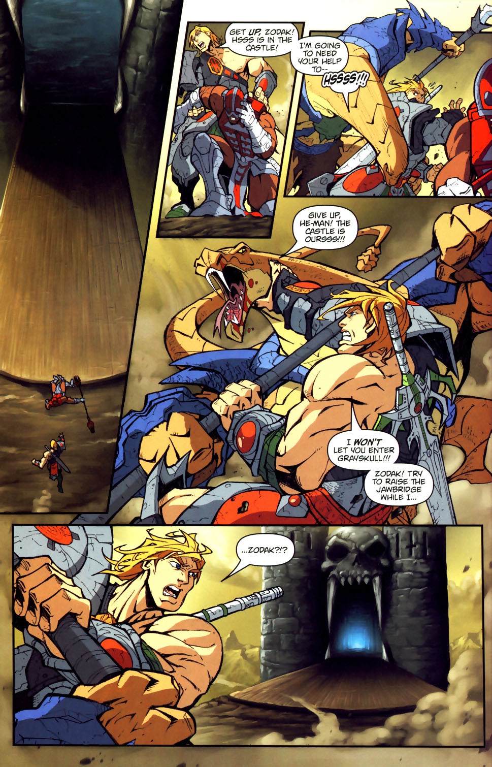 Read online Masters of the Universe Rise of the Snake Men comic -  Issue #3 - 17