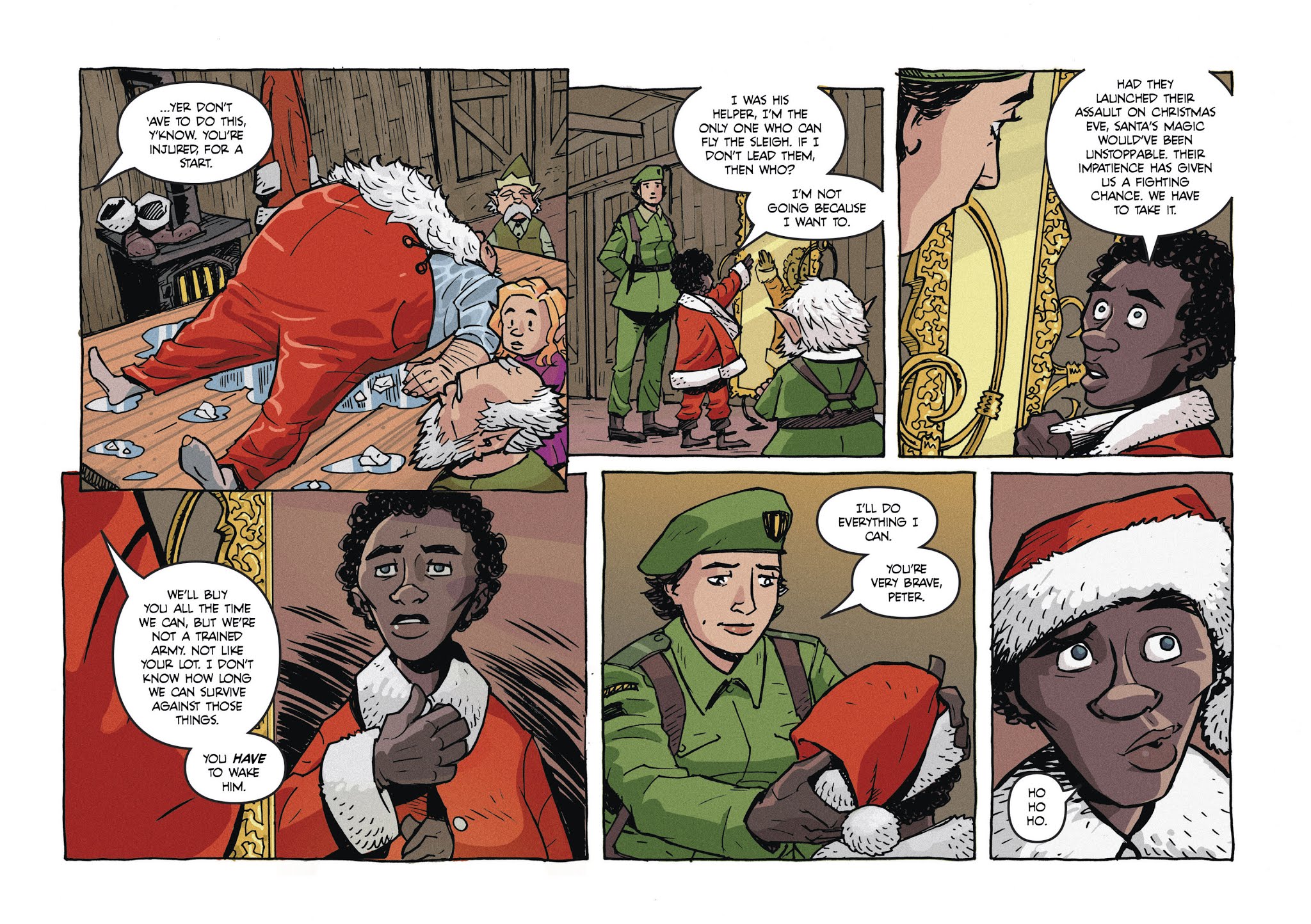 Read online Santa Claus vs. The Nazis comic -  Issue # TPB - 73