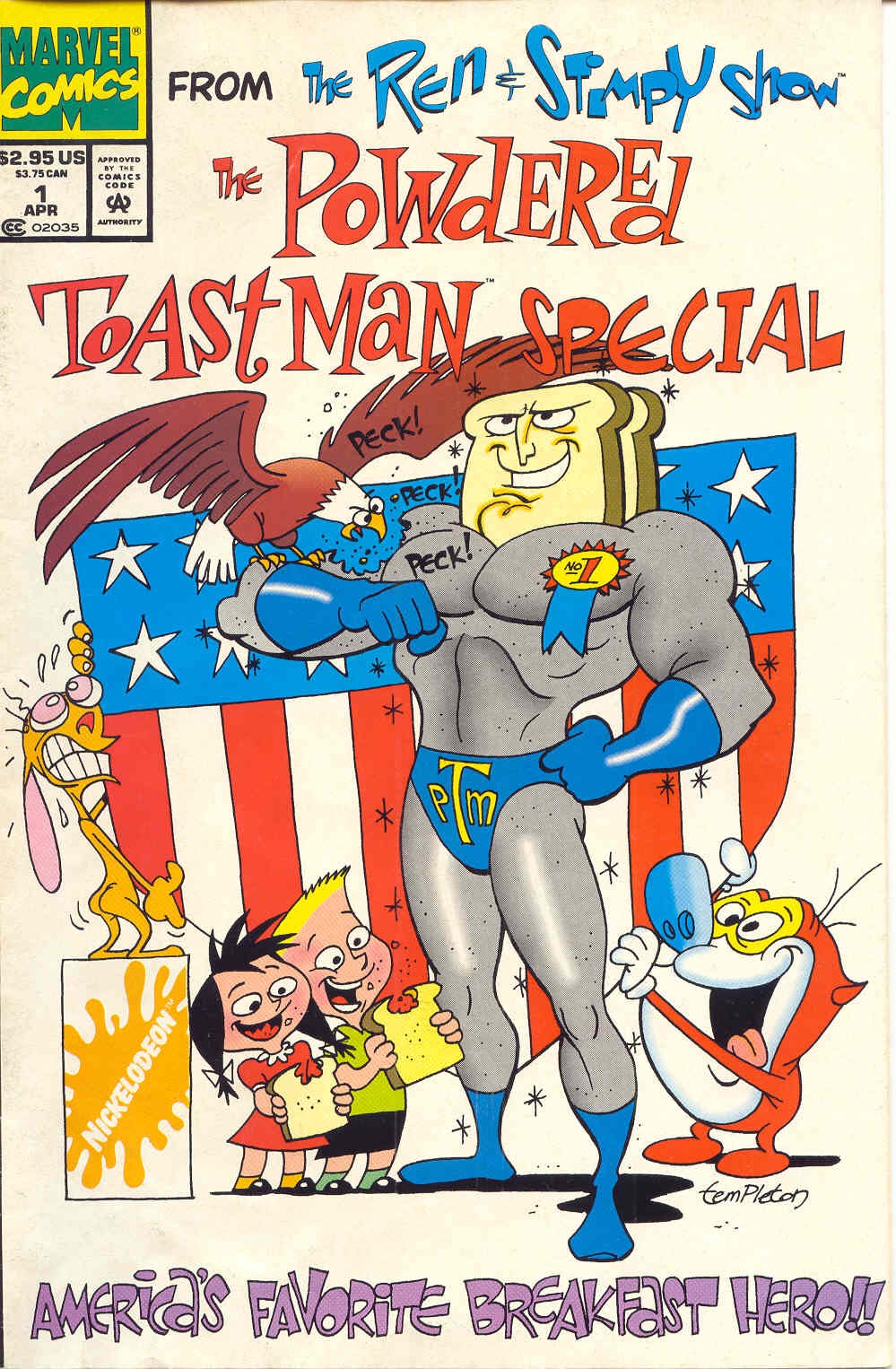 Read online Ren & Stimpy Show Special Powdered Toastman comic -  Issue # Full - 1