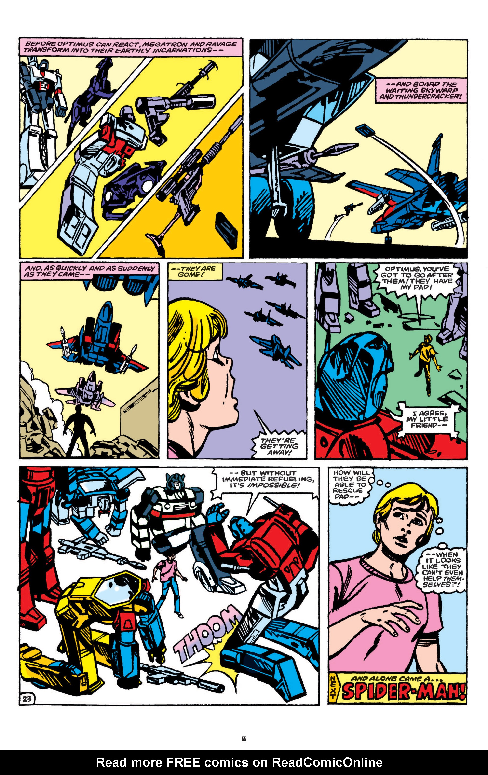 Read online The Transformers Classics comic -  Issue # TPB 1 - 56