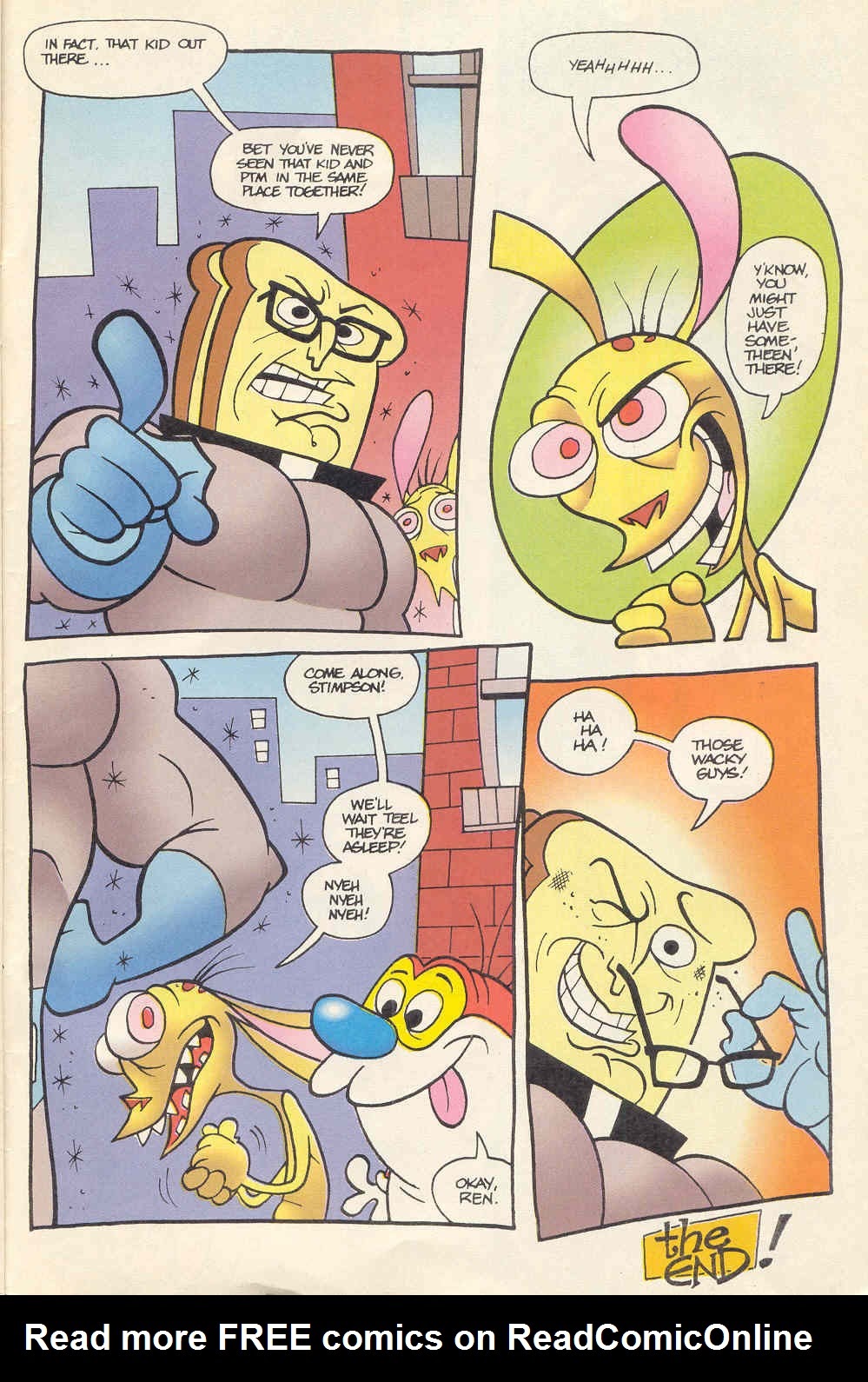 Read online Ren & Stimpy Show Special Powdered Toastman comic -  Issue # Full - 50