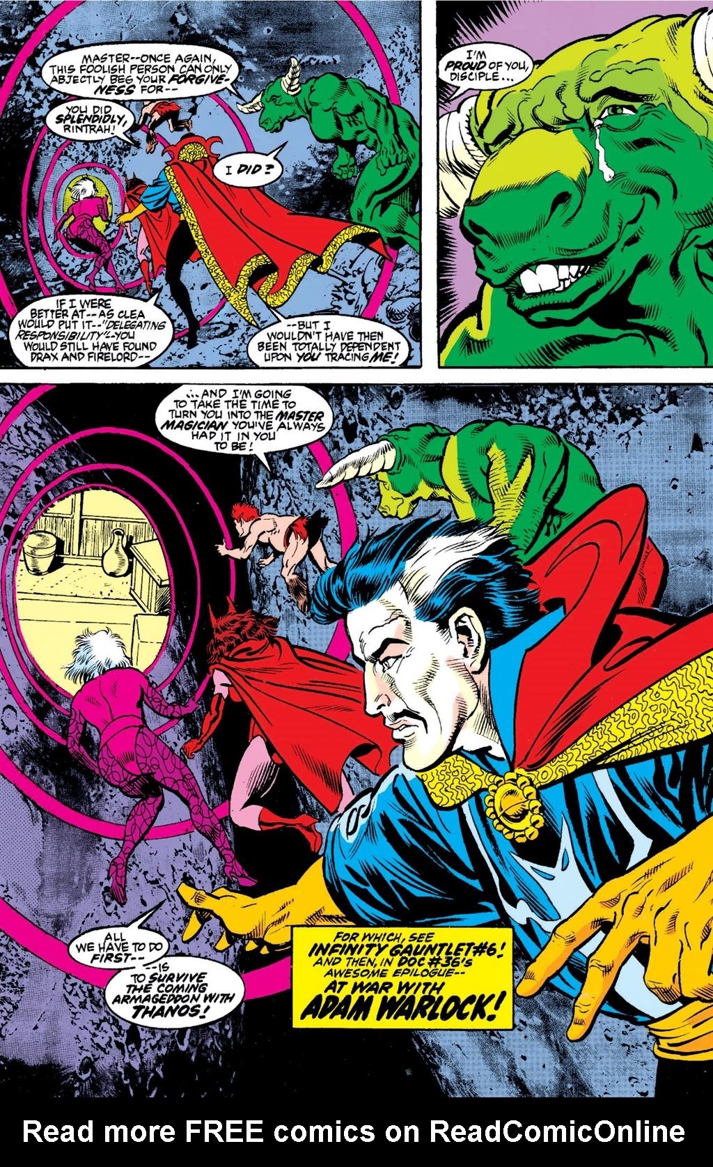 Read online Doctor Strange Epic Collection: Infinity War comic -  Issue # TPB (Part 1) - 49