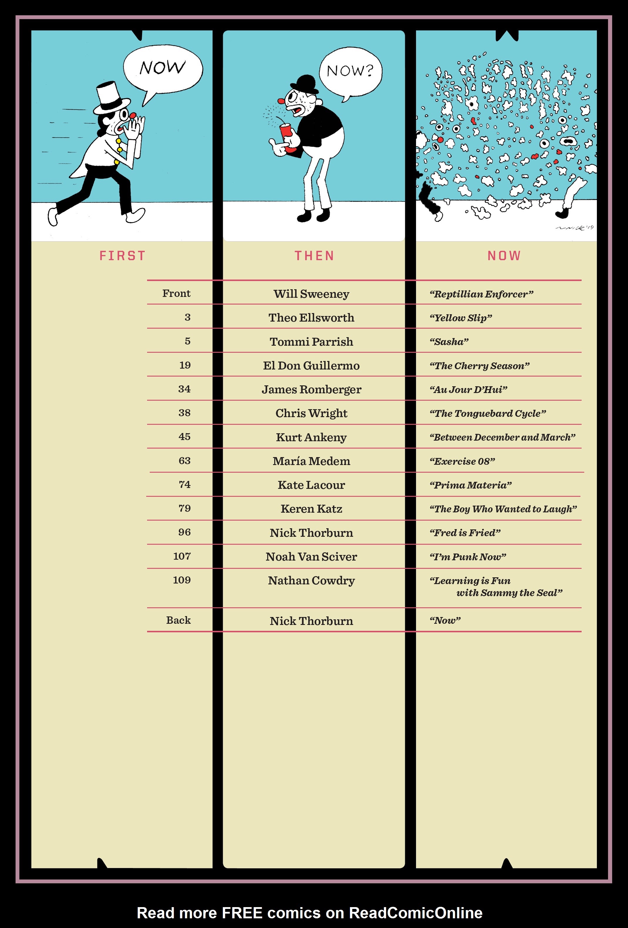 Read online Now: The New Comics Anthology comic -  Issue #7 - 113