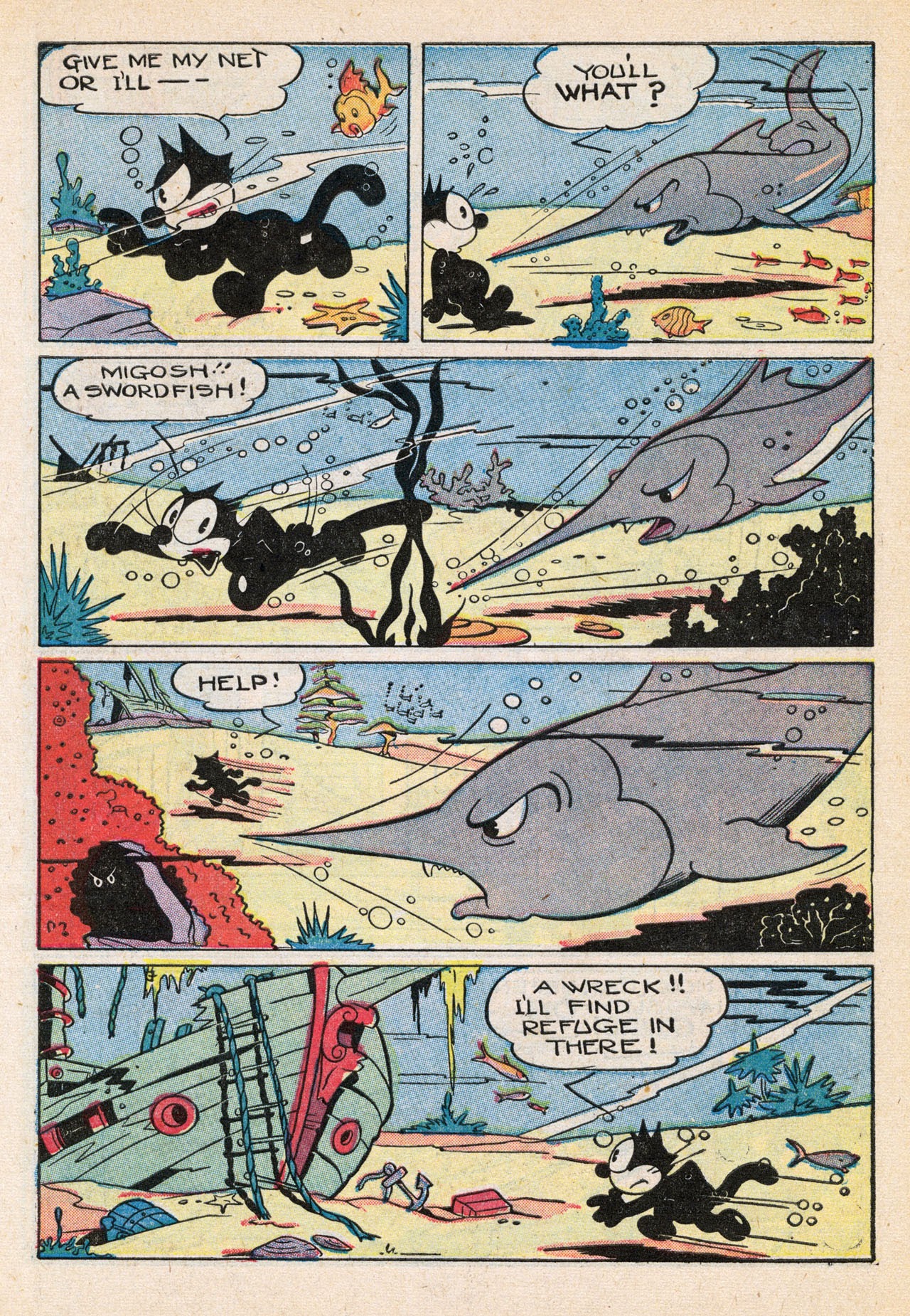 Read online Felix the Cat (1948) comic -  Issue #13 - 7