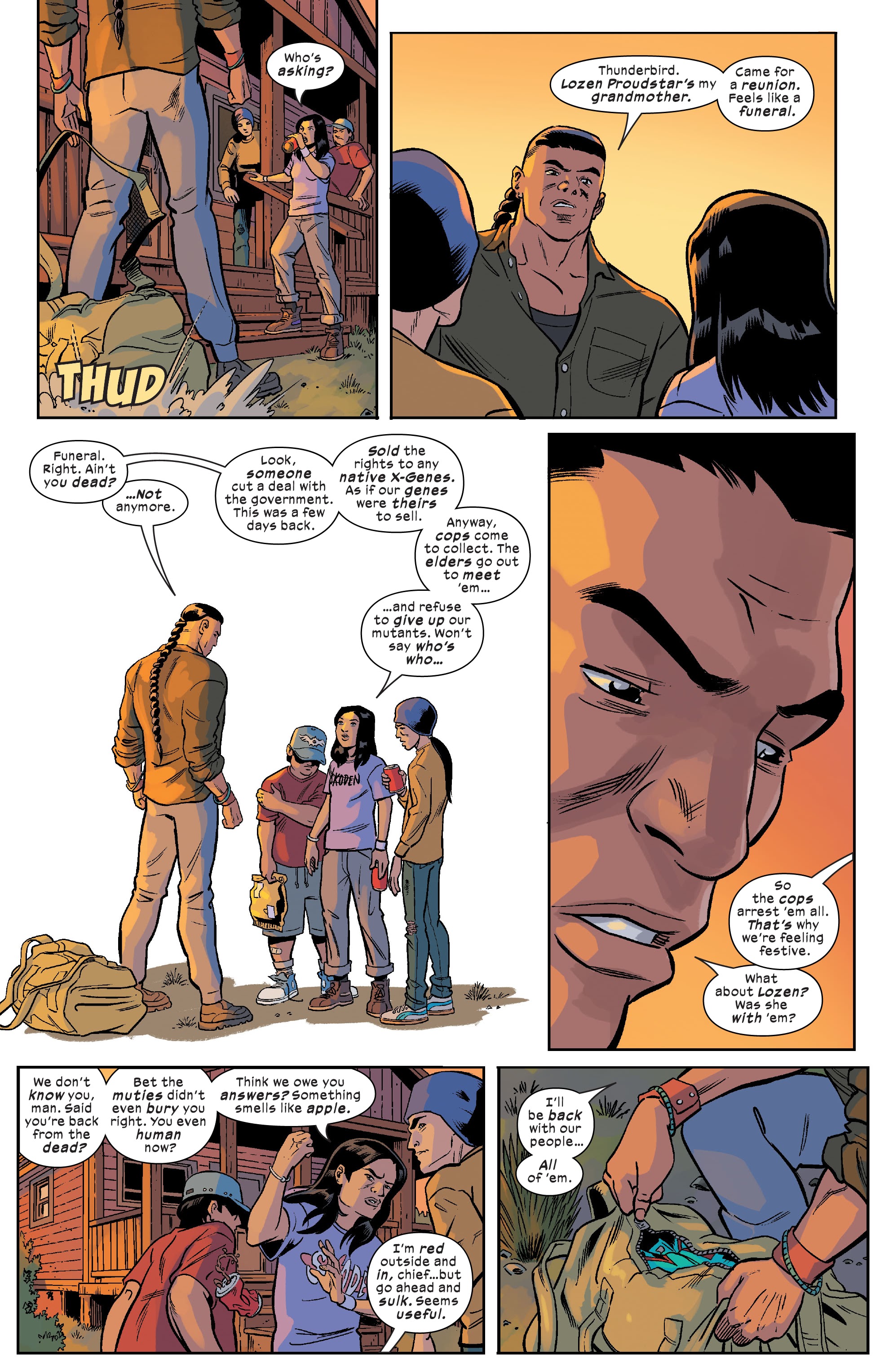 Read online Giant-Size X-Men: Thunderbird comic -  Issue # Full - 8