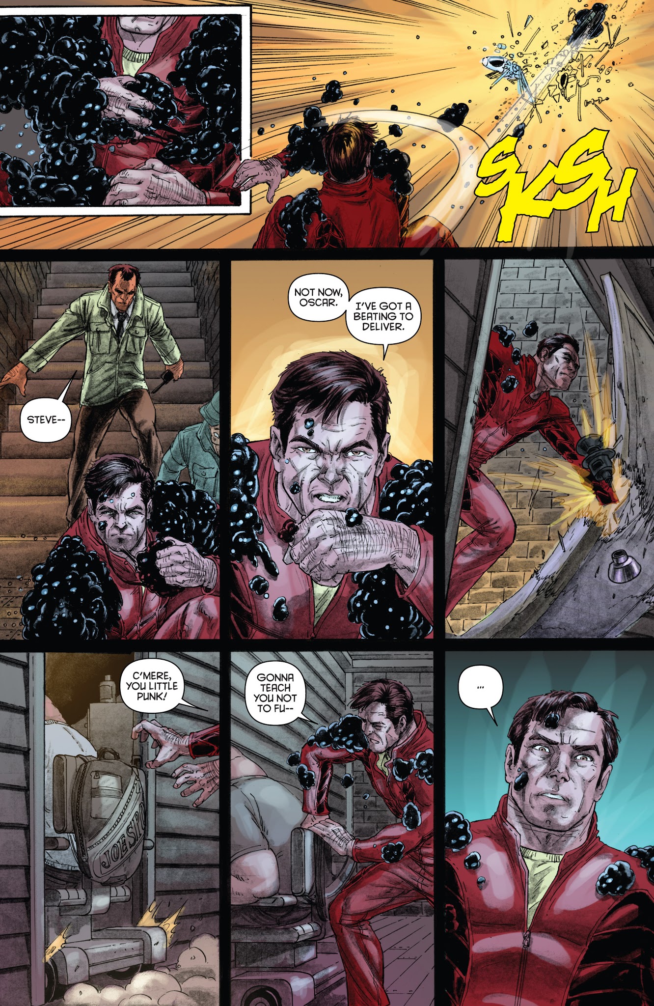 Read online Bionic Man comic -  Issue #21 - 23