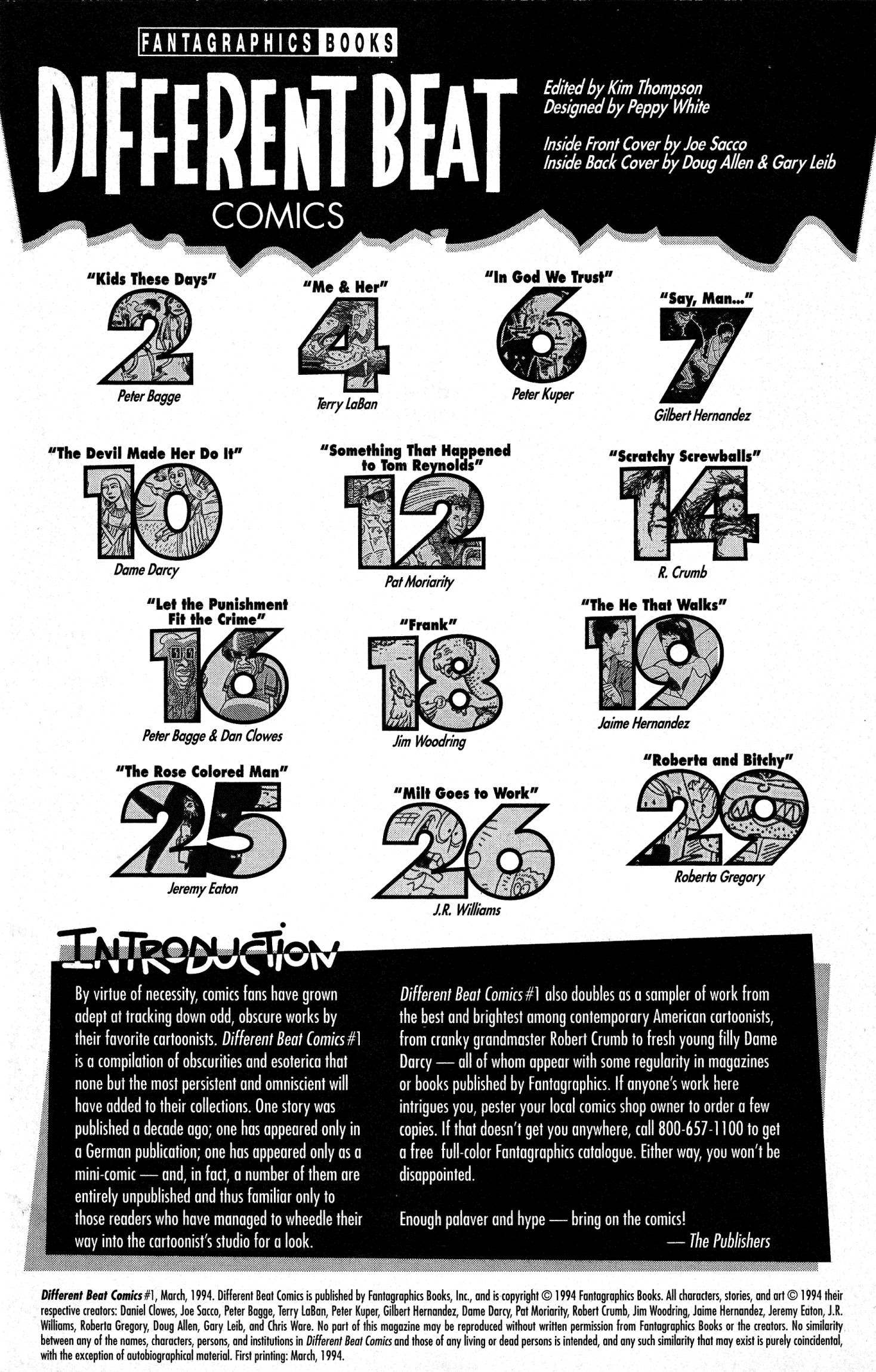 Read online Different Beat comic -  Issue # Full - 3