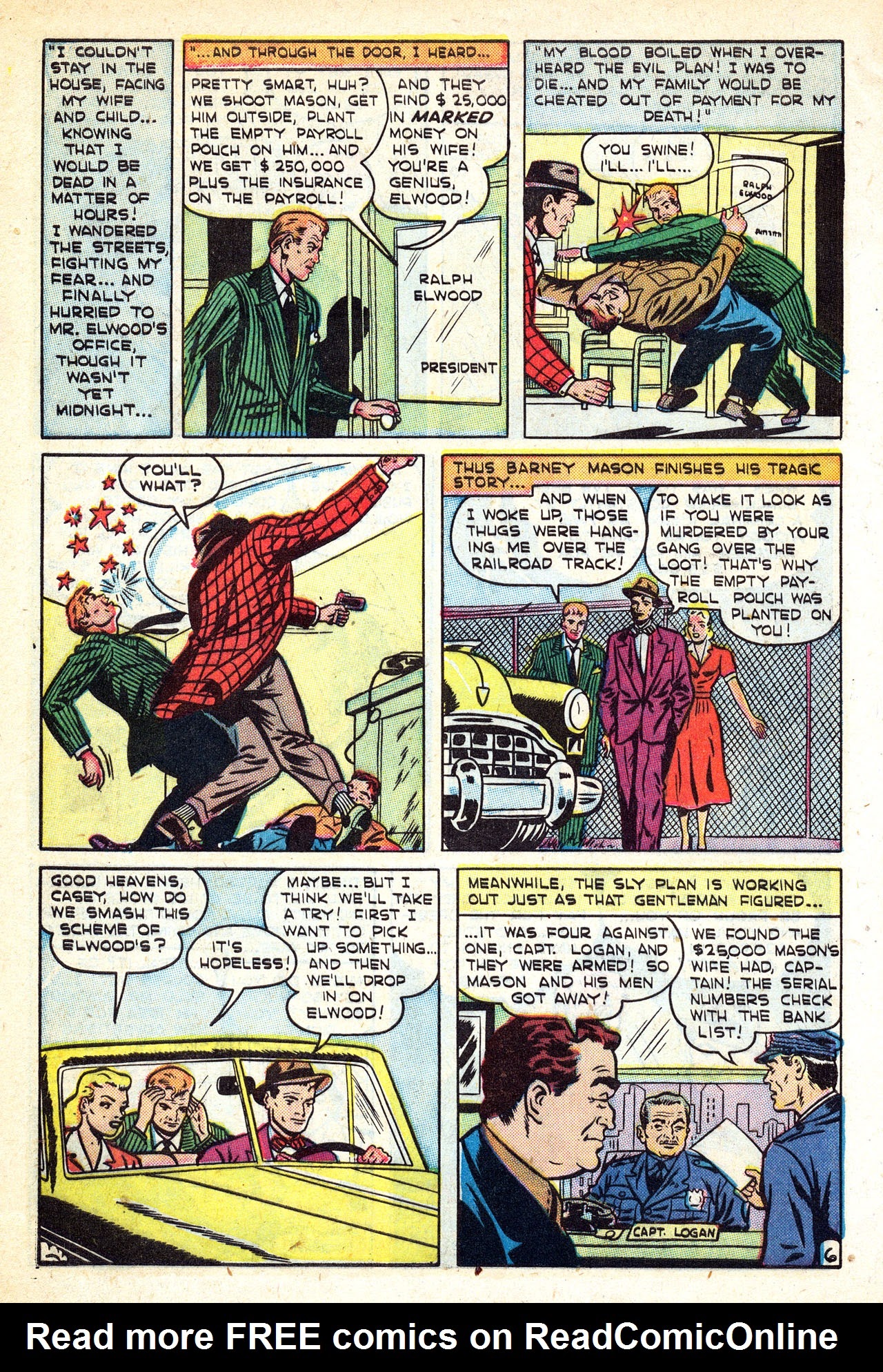 Read online Casey Crime Photographer comic -  Issue #4 - 8