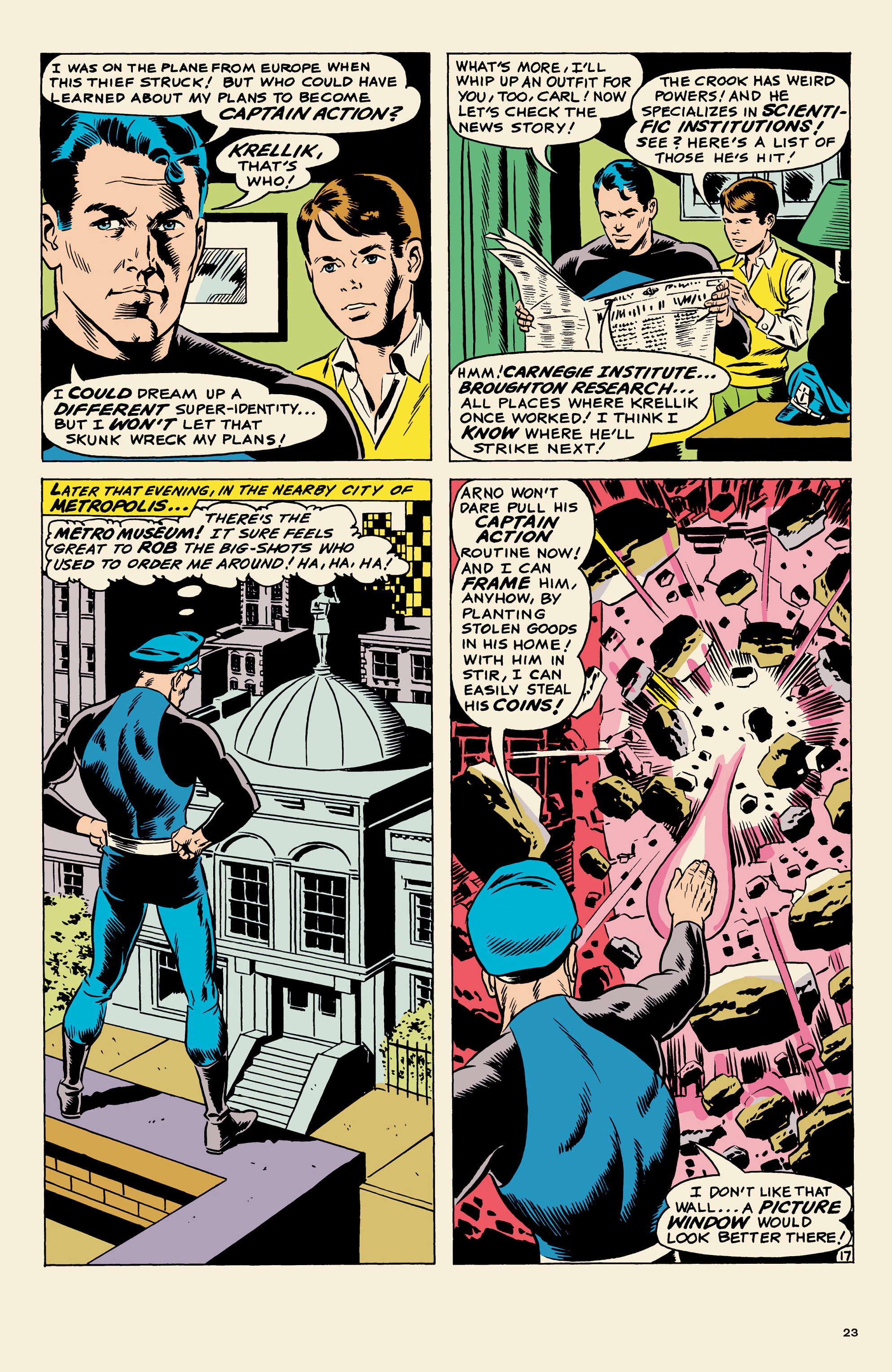 Read online Captain Action: Classic Collection comic -  Issue # TPB - 25