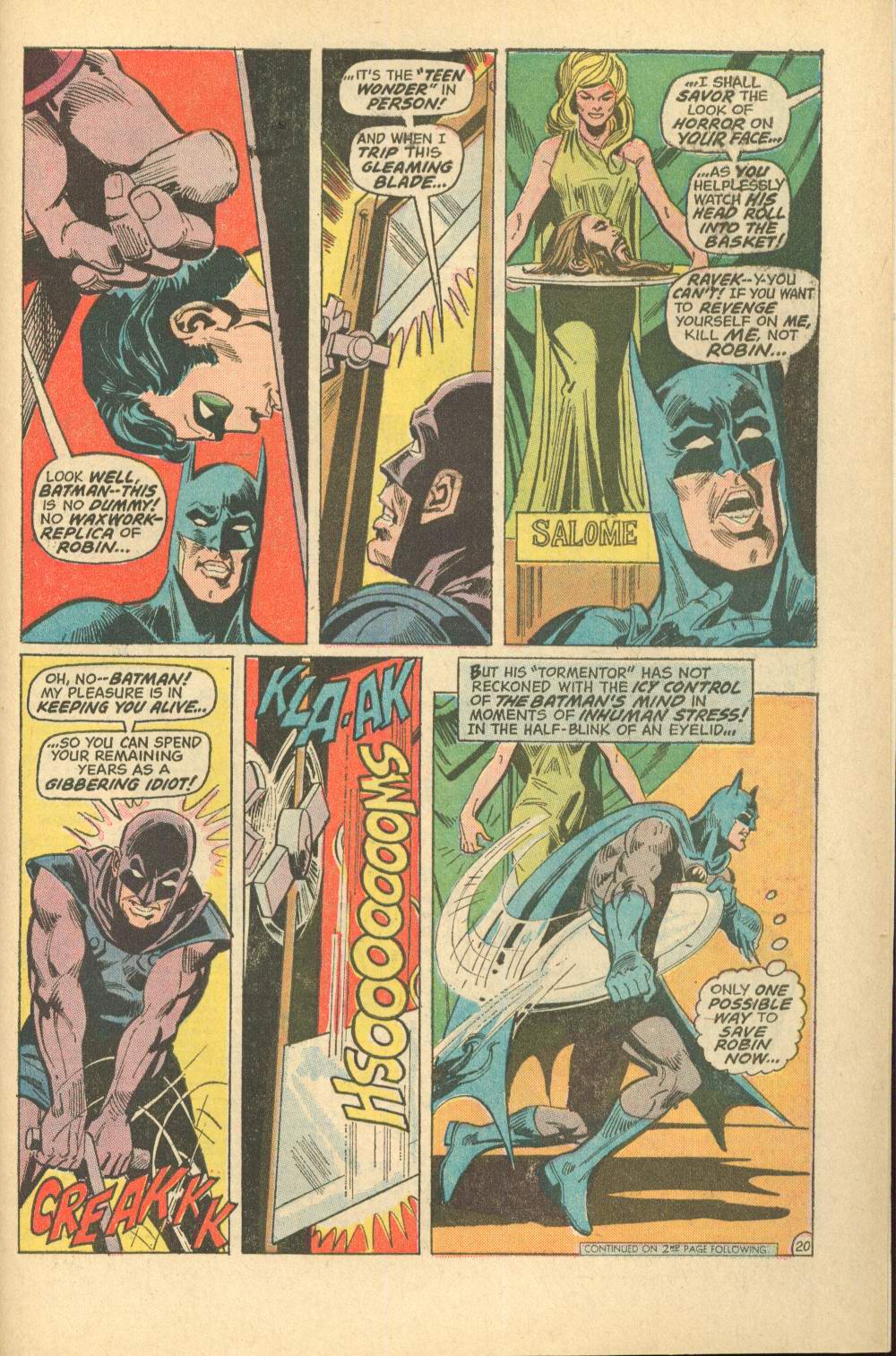 Read online Batman (1940) comic -  Issue #246 - 20