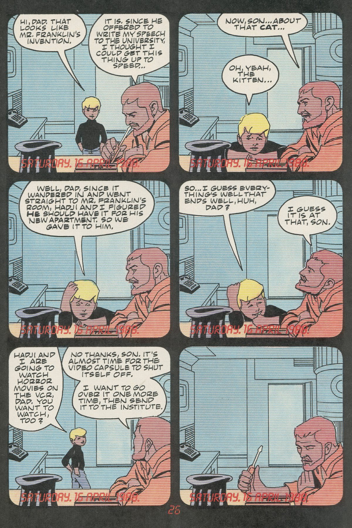 Read online Jonny Quest comic -  Issue #22 - 32