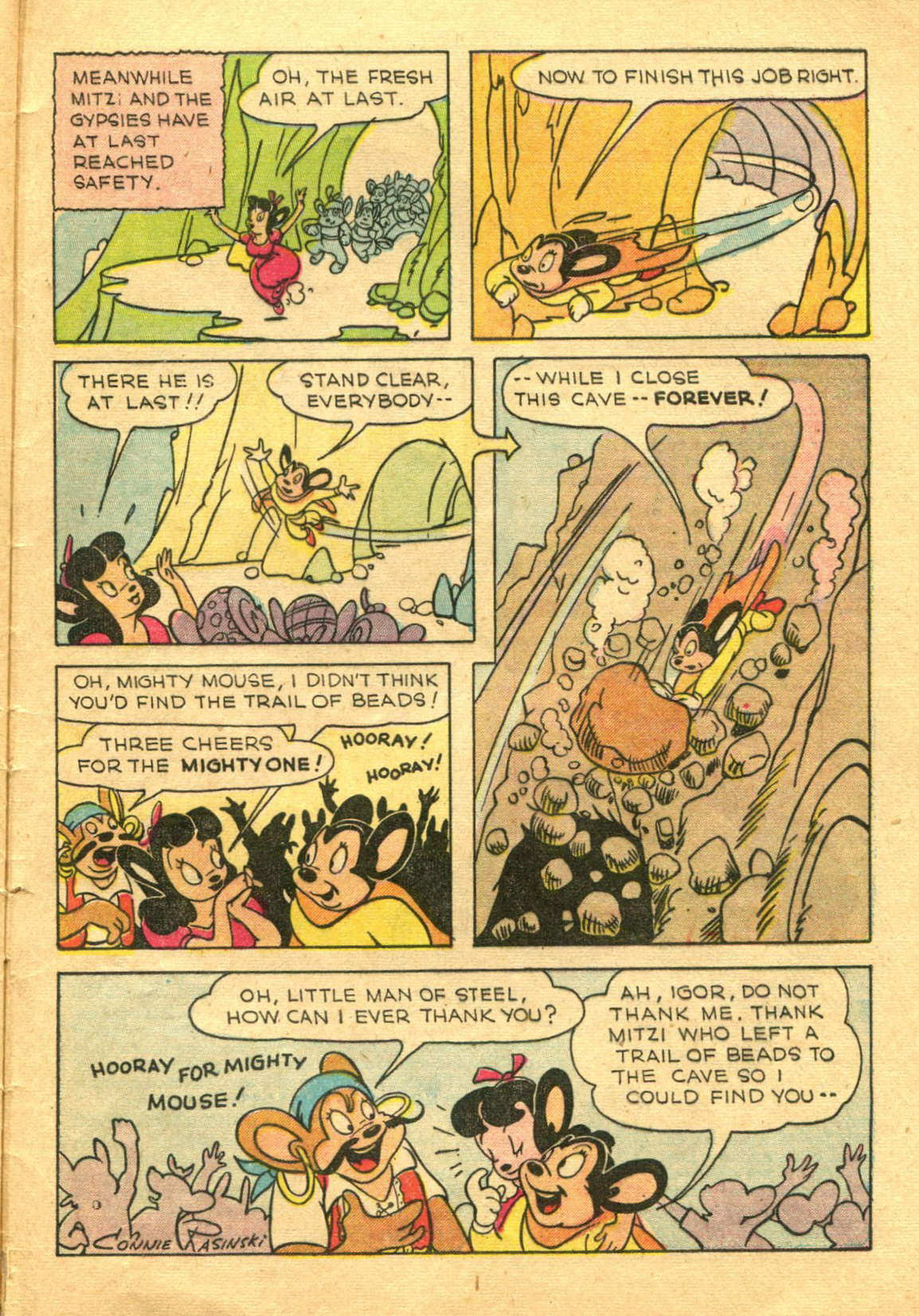 Read online Paul Terry's Mighty Mouse Comics comic -  Issue #8 - 33