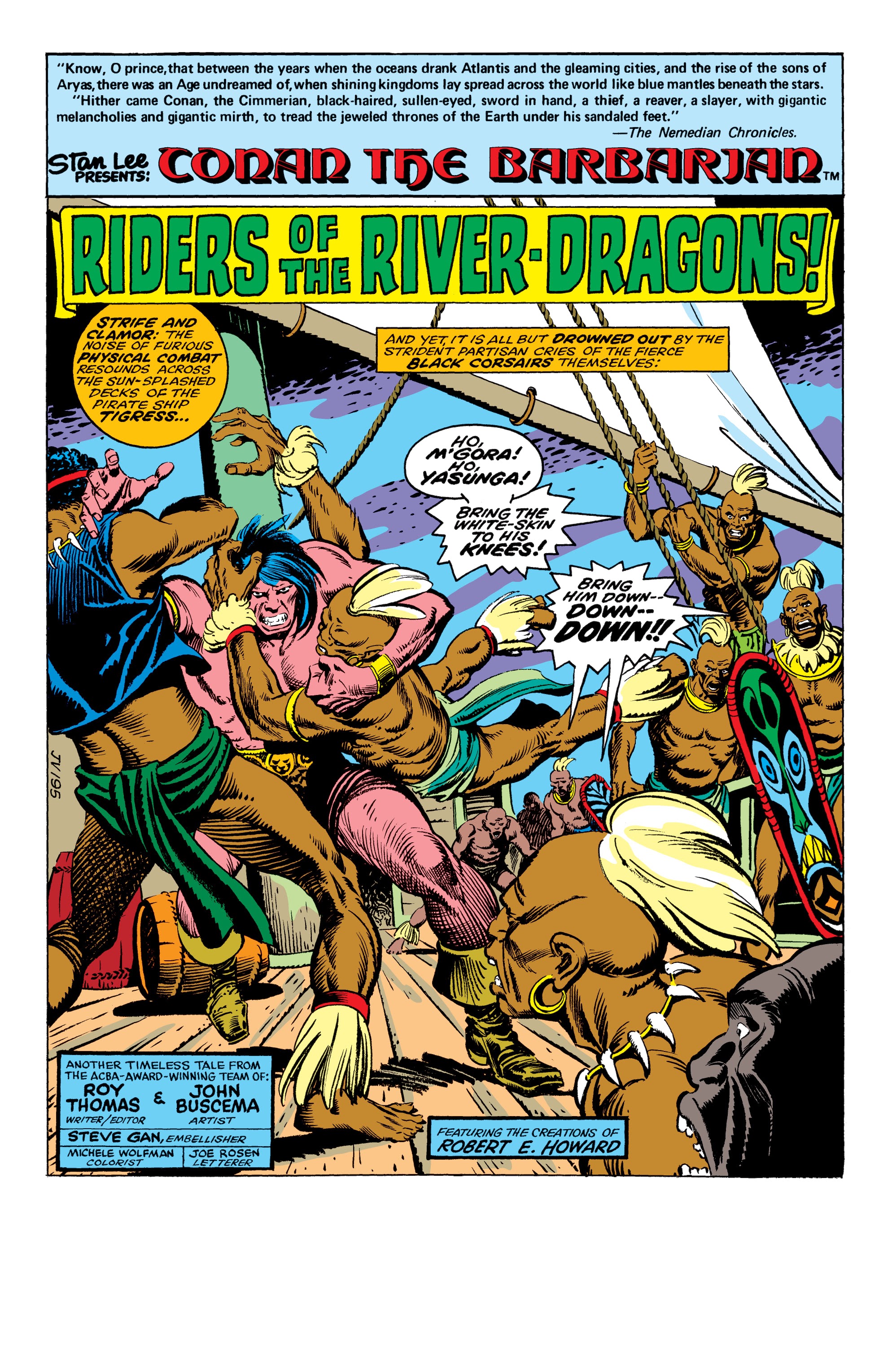 Read online Conan the Barbarian Epic Collection: The Original Marvel Years - Of Once and Future Kings comic -  Issue # TPB (Part 1) - 7