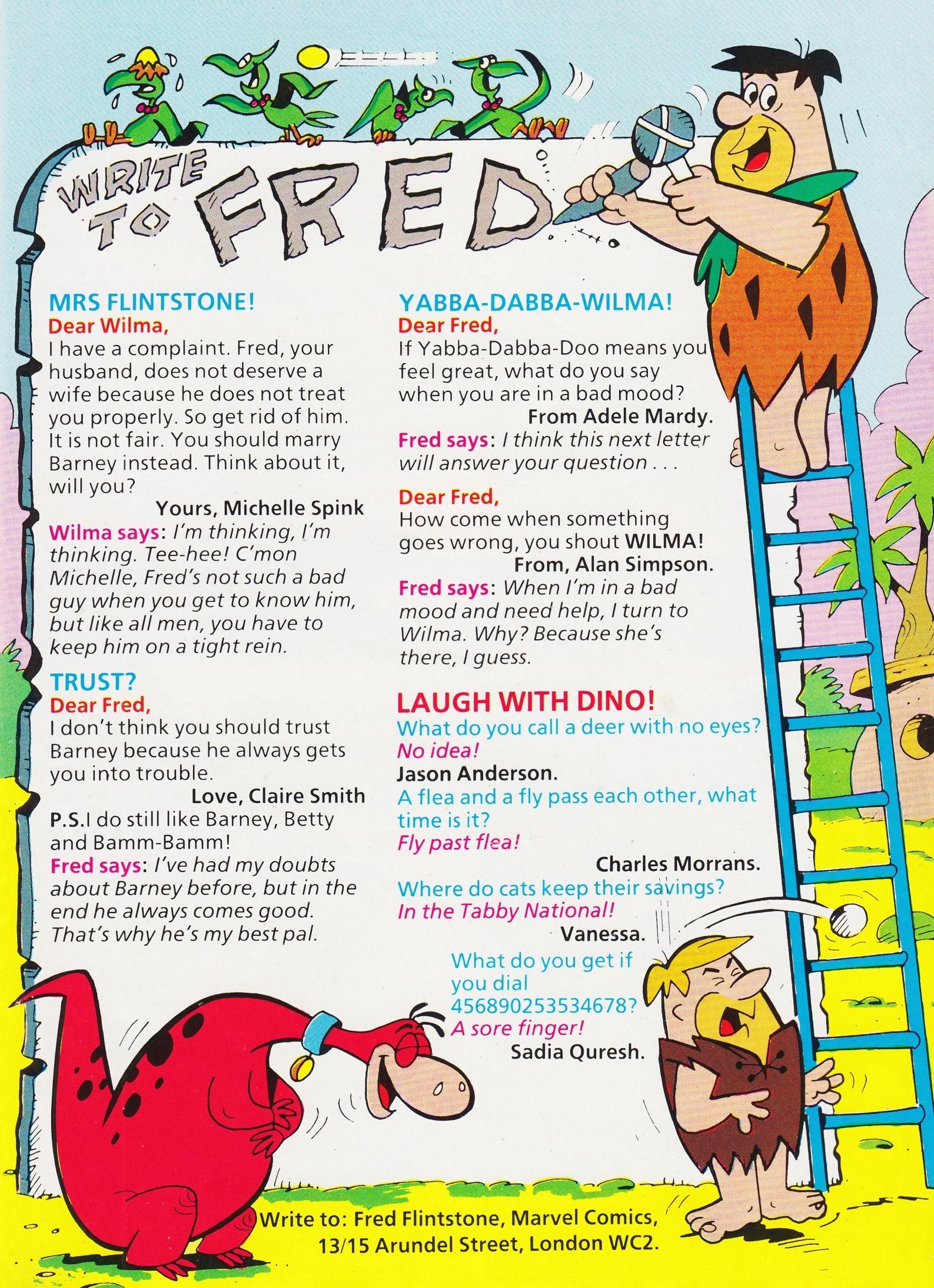 Read online The Flintstones and Friends comic -  Issue #8 - 26