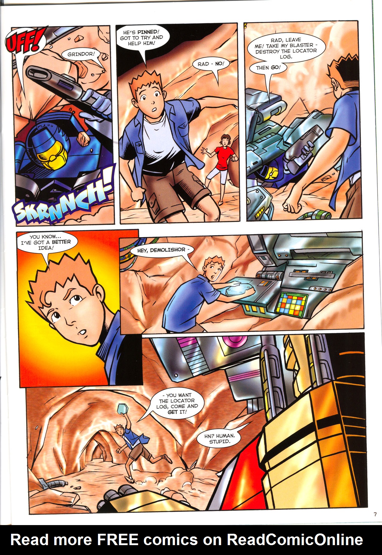 Read online Transformers: Armada (2003) comic -  Issue #3 - 6