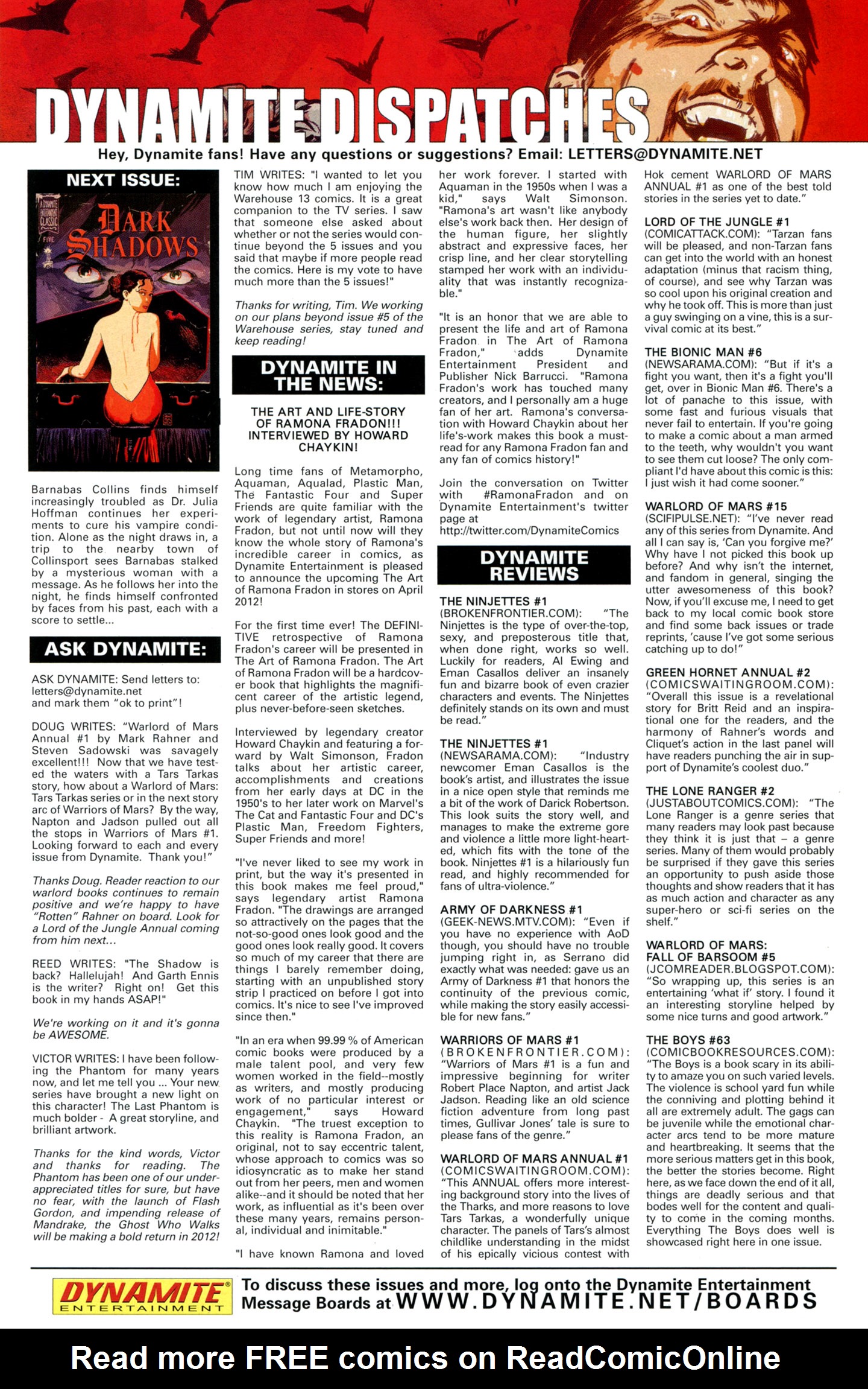 Read online Dark Shadows comic -  Issue #4 - 25