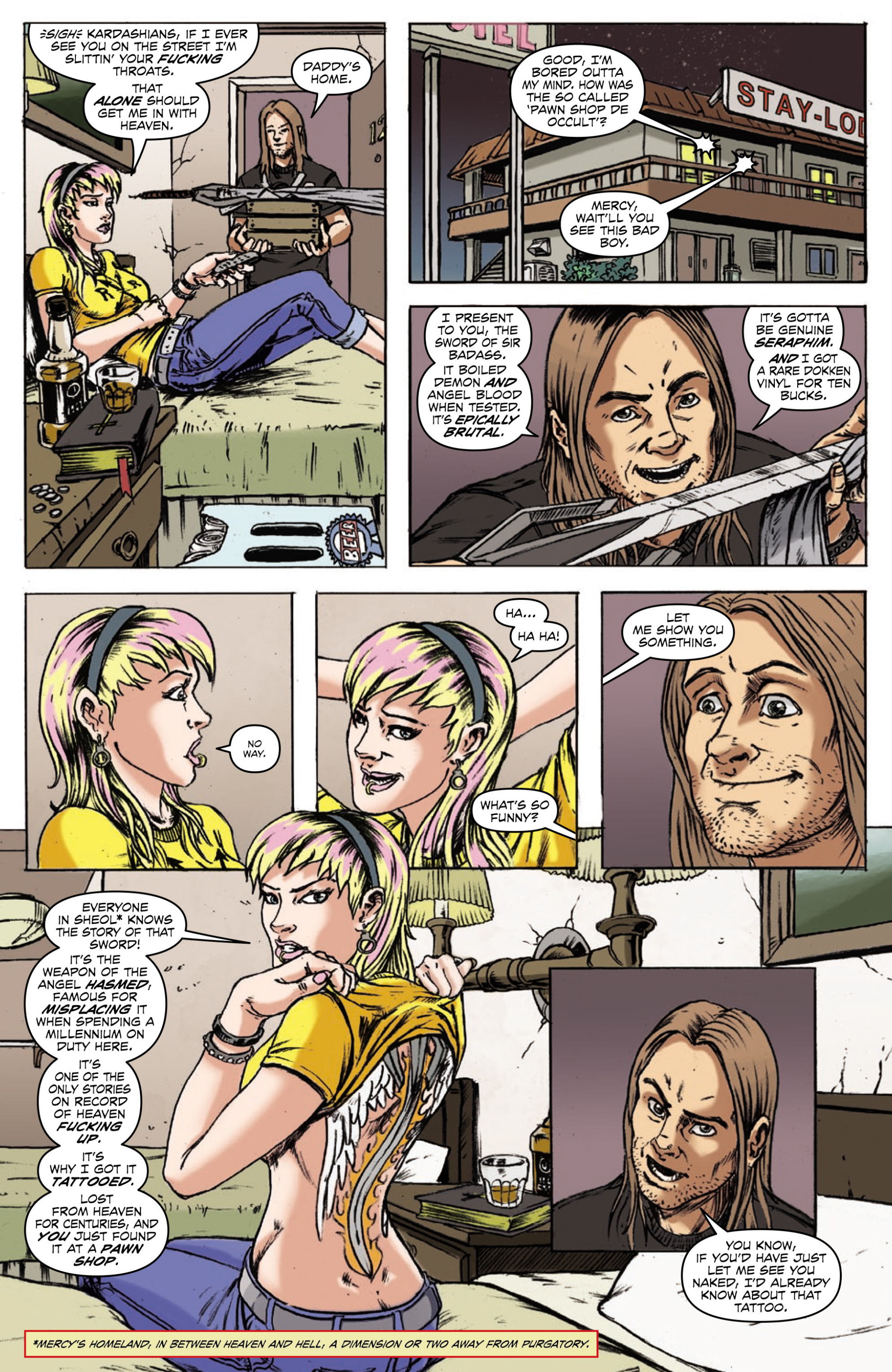 Read online Mercy Sparx Omnibus comic -  Issue # Full (Part 1) - 123
