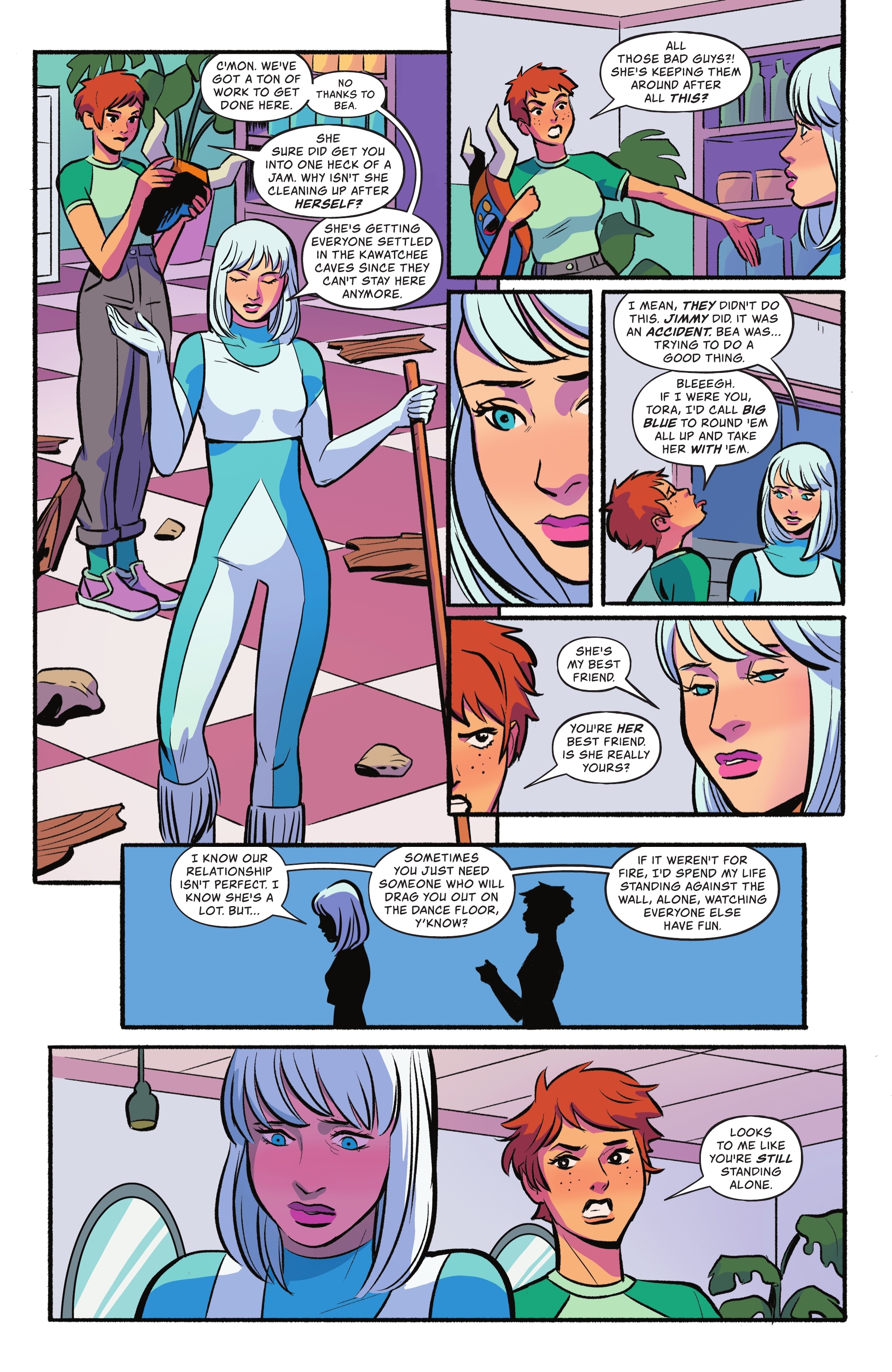 Read online Fire & Ice: Welcome to Smallville comic -  Issue #4 - 4